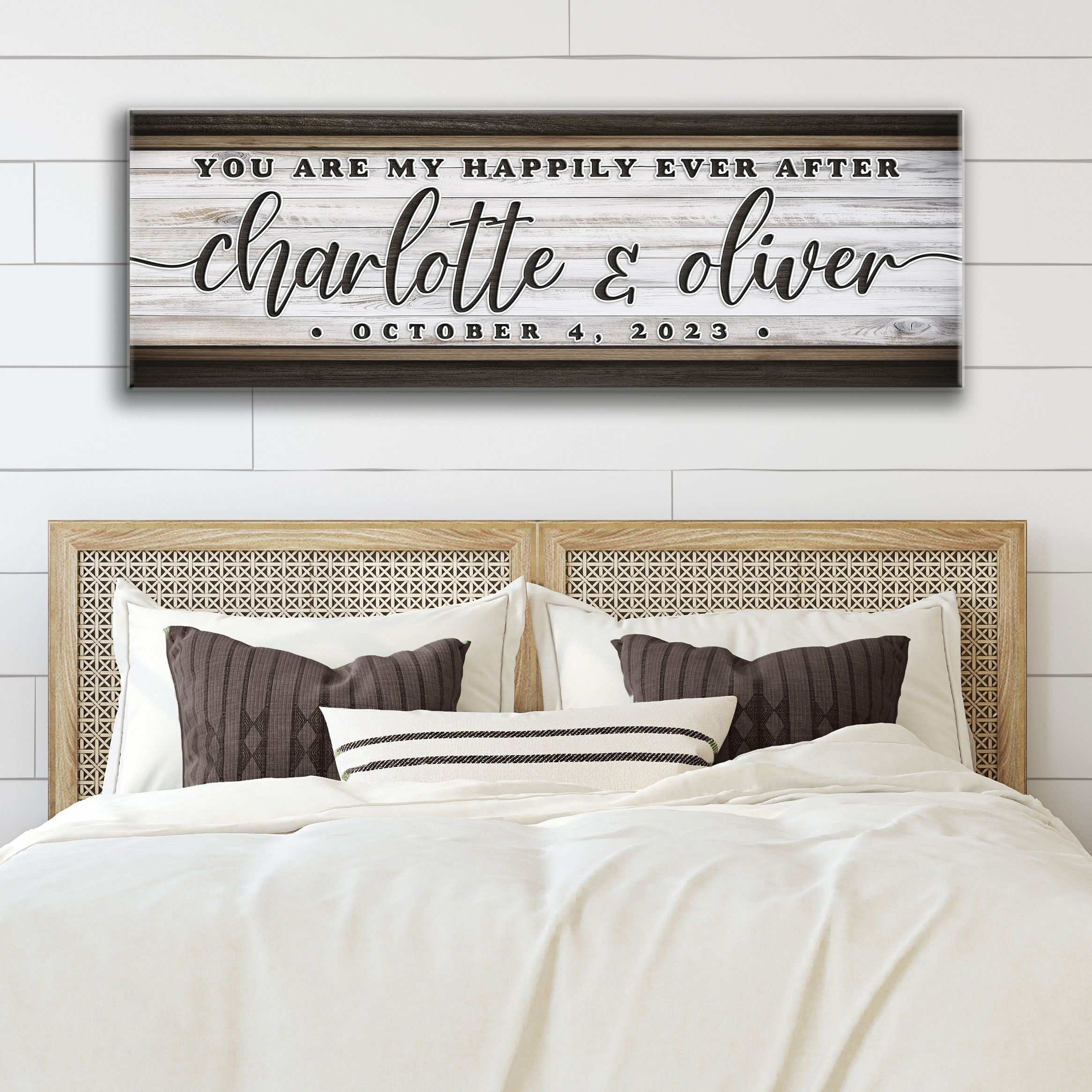 Personalized Happily Ever After Couple Sign II on sale at MyriadMart