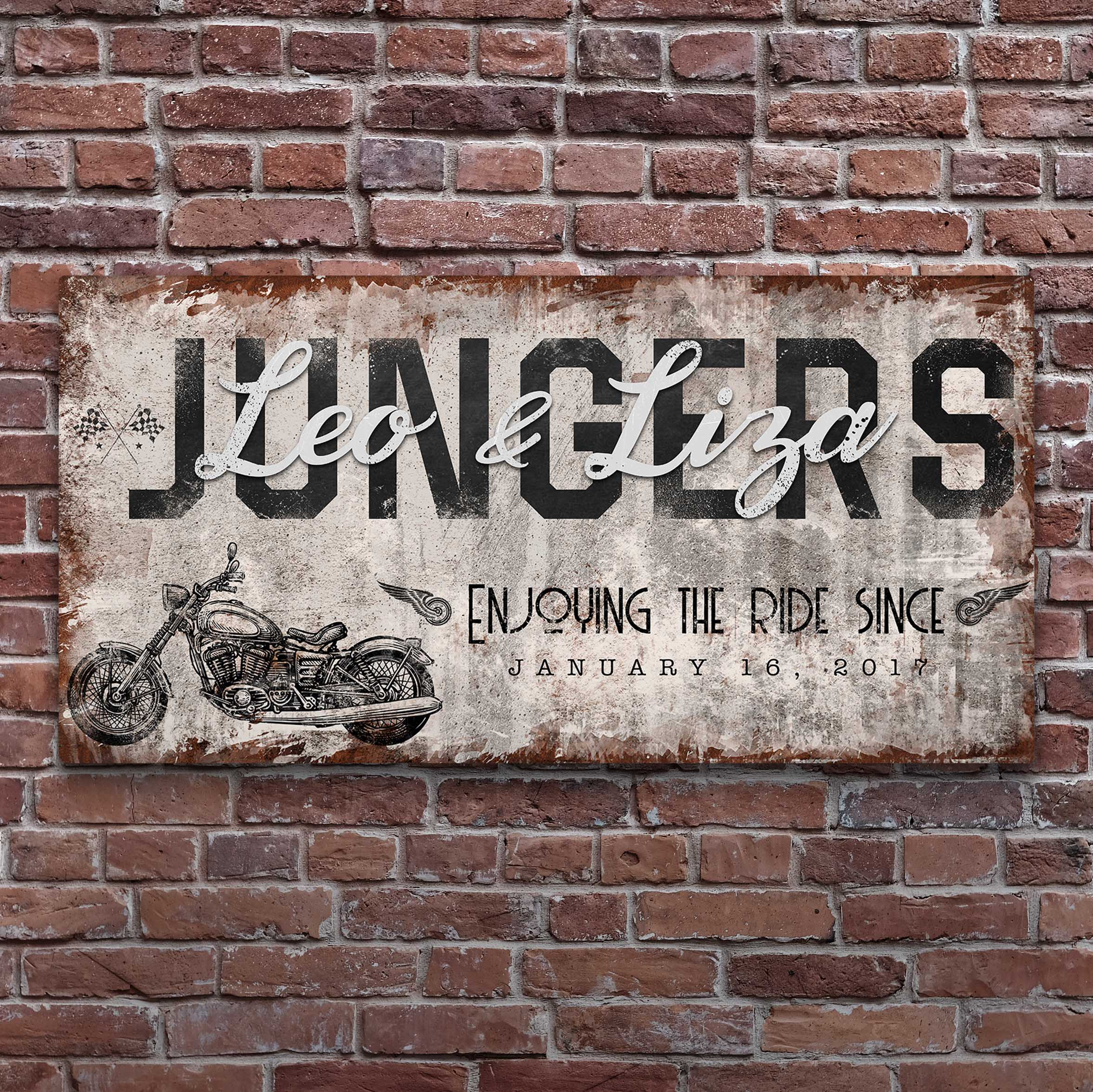 Enjoy the Bike Ride Sign on sale at MyriadMart