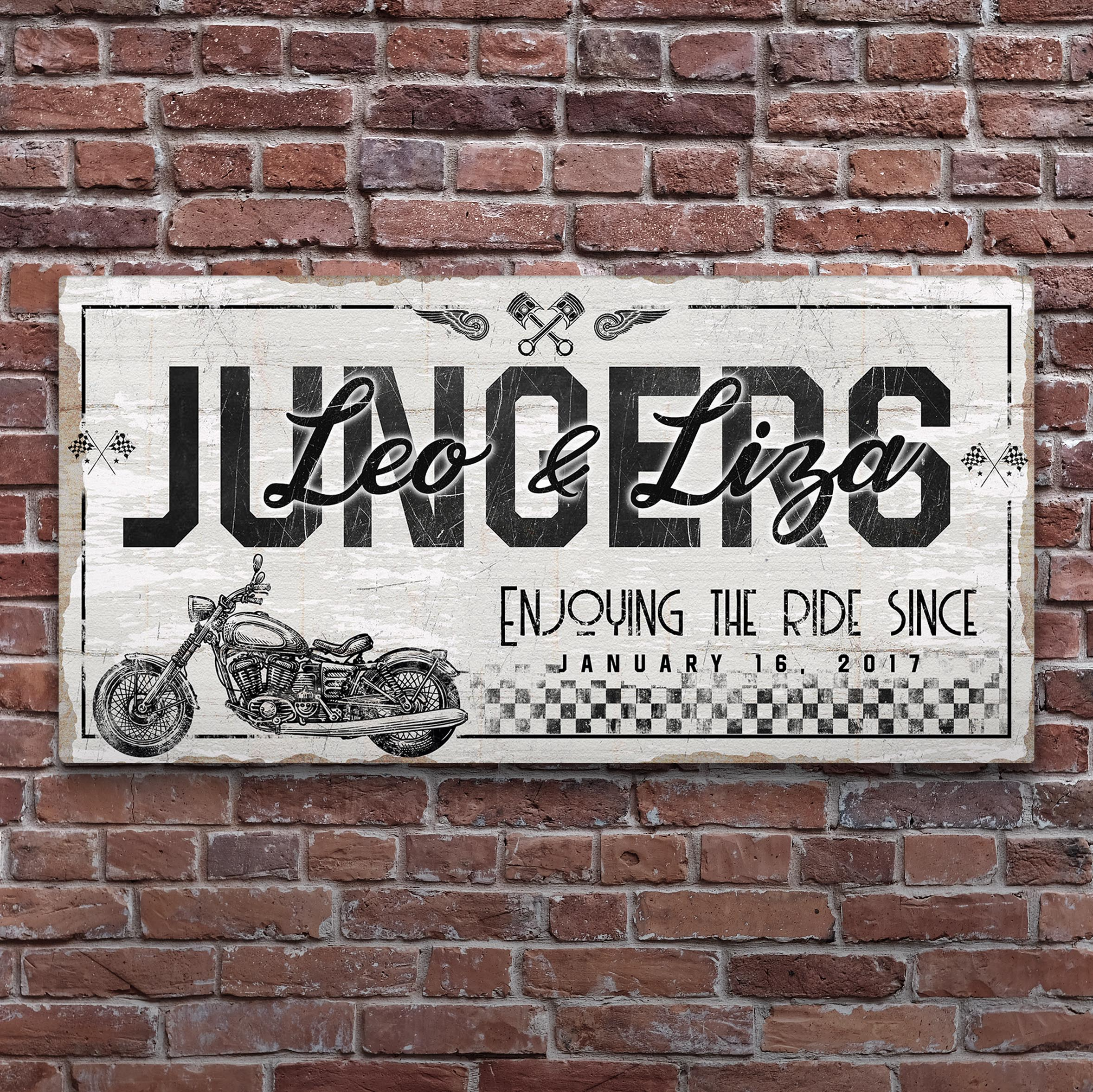 Enjoy the Bike Ride Sign on sale at MyriadMart