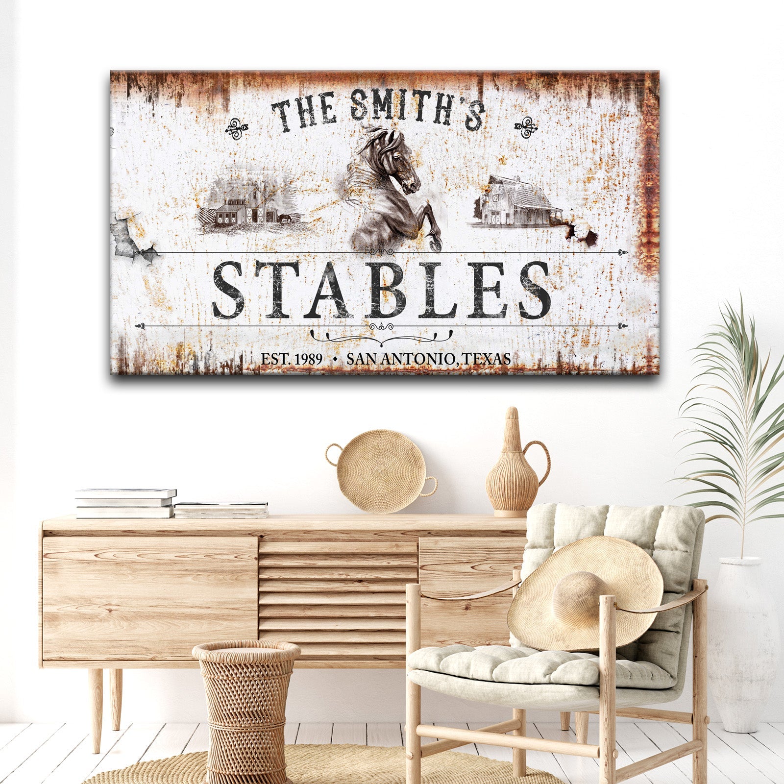 Rustic Stables Decor Sign on sale at MyriadMart