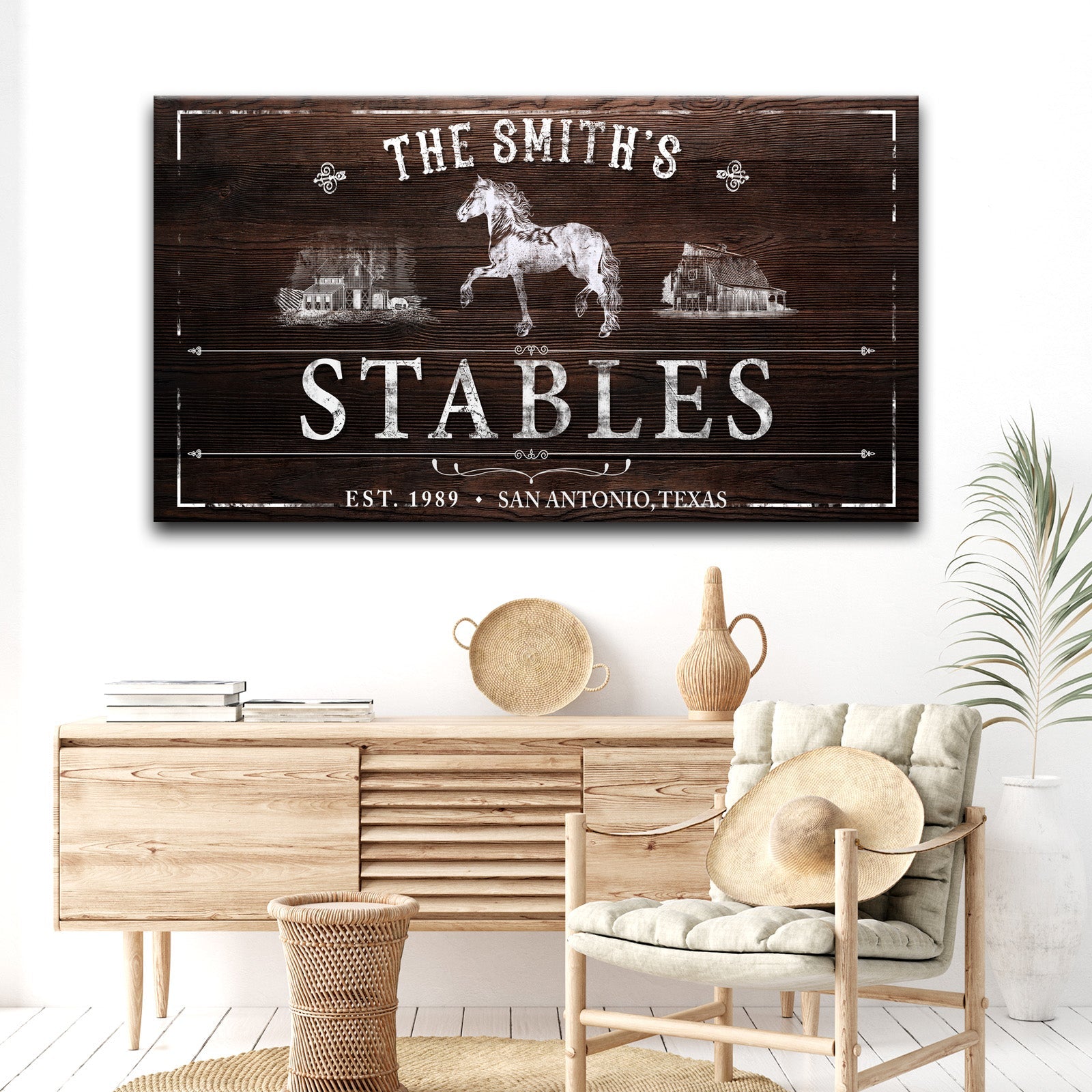 Rustic Stables Decor Sign on sale at MyriadMart