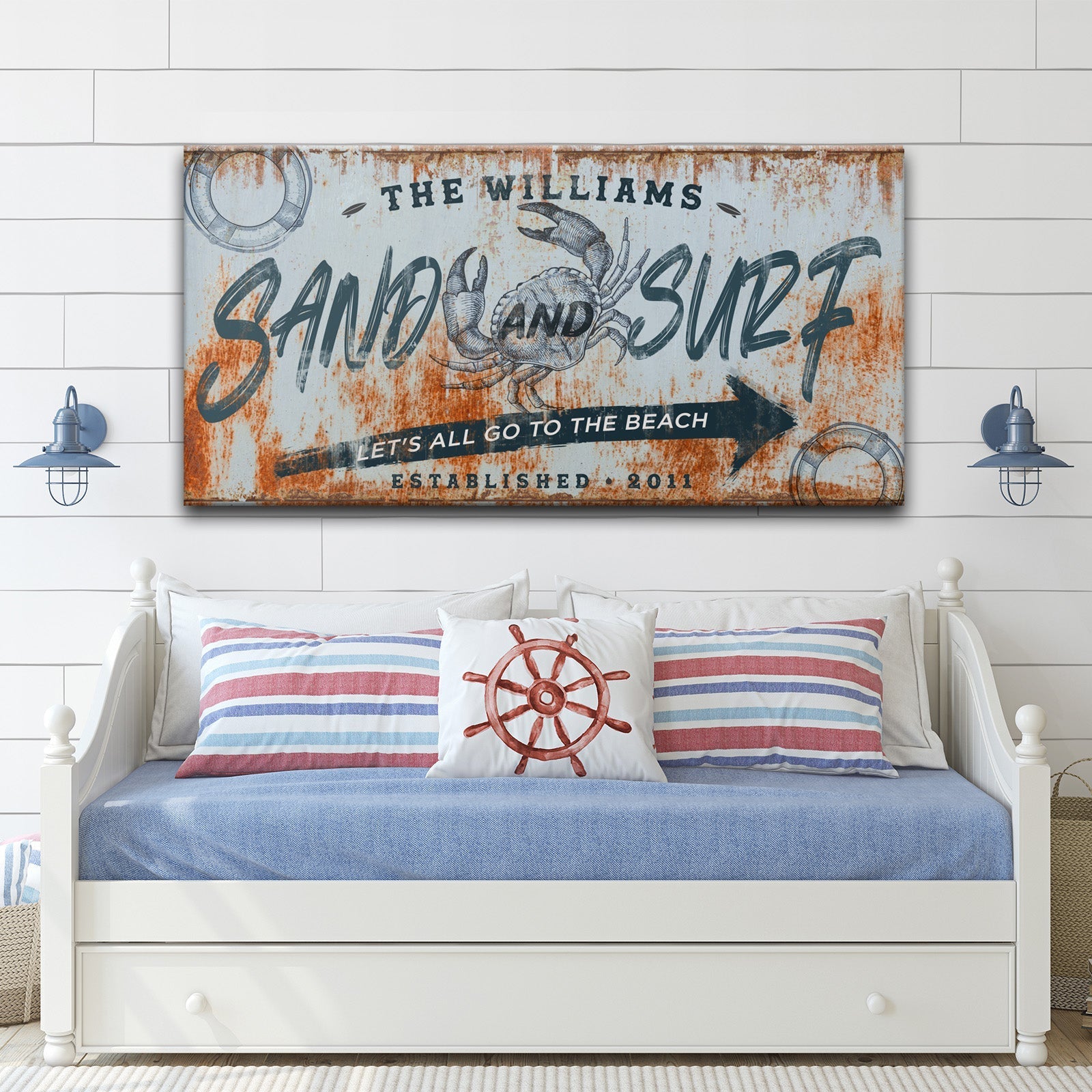Sand And Surf Sign V on sale at MyriadMart