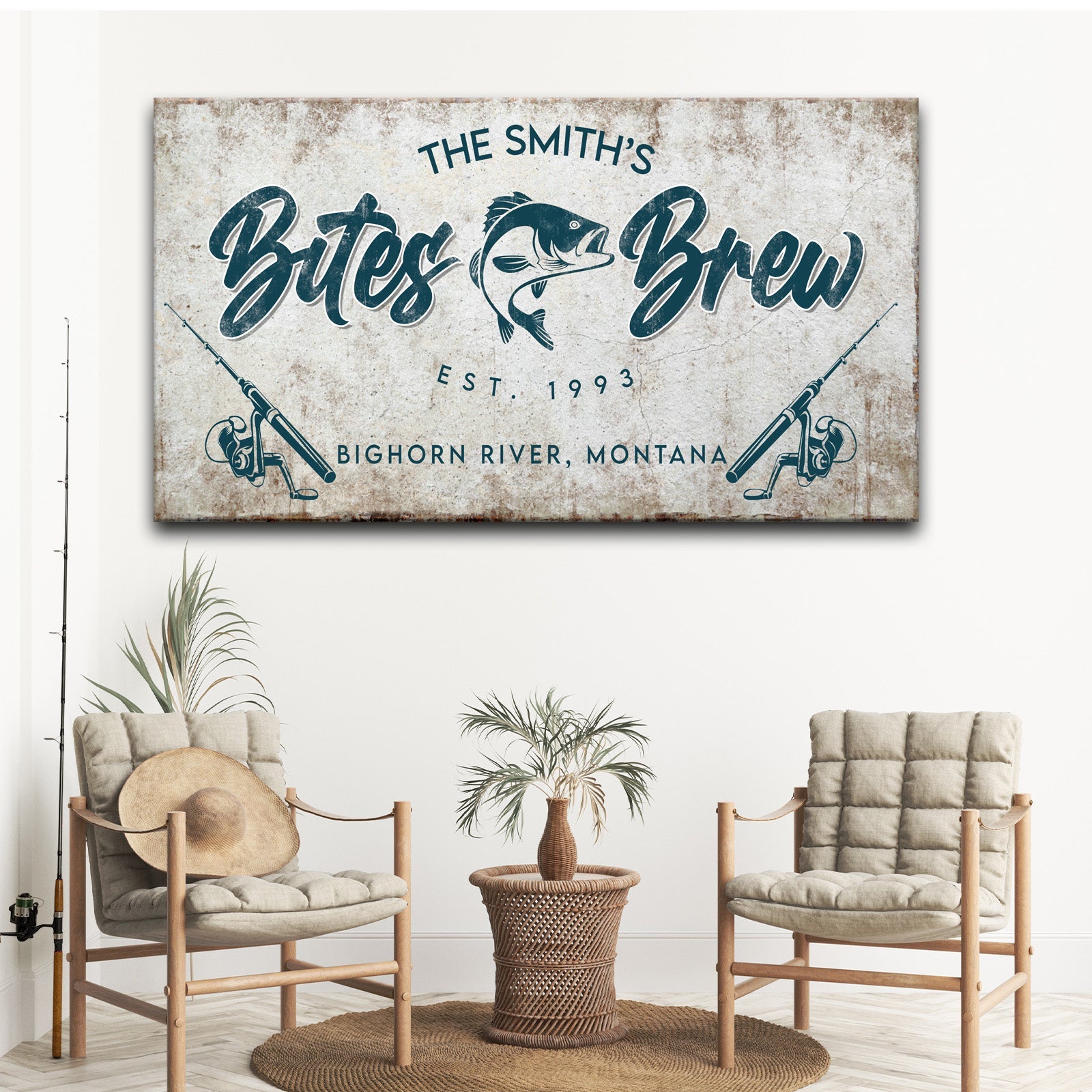 Bites and Brews Sign on sale at MyriadMart