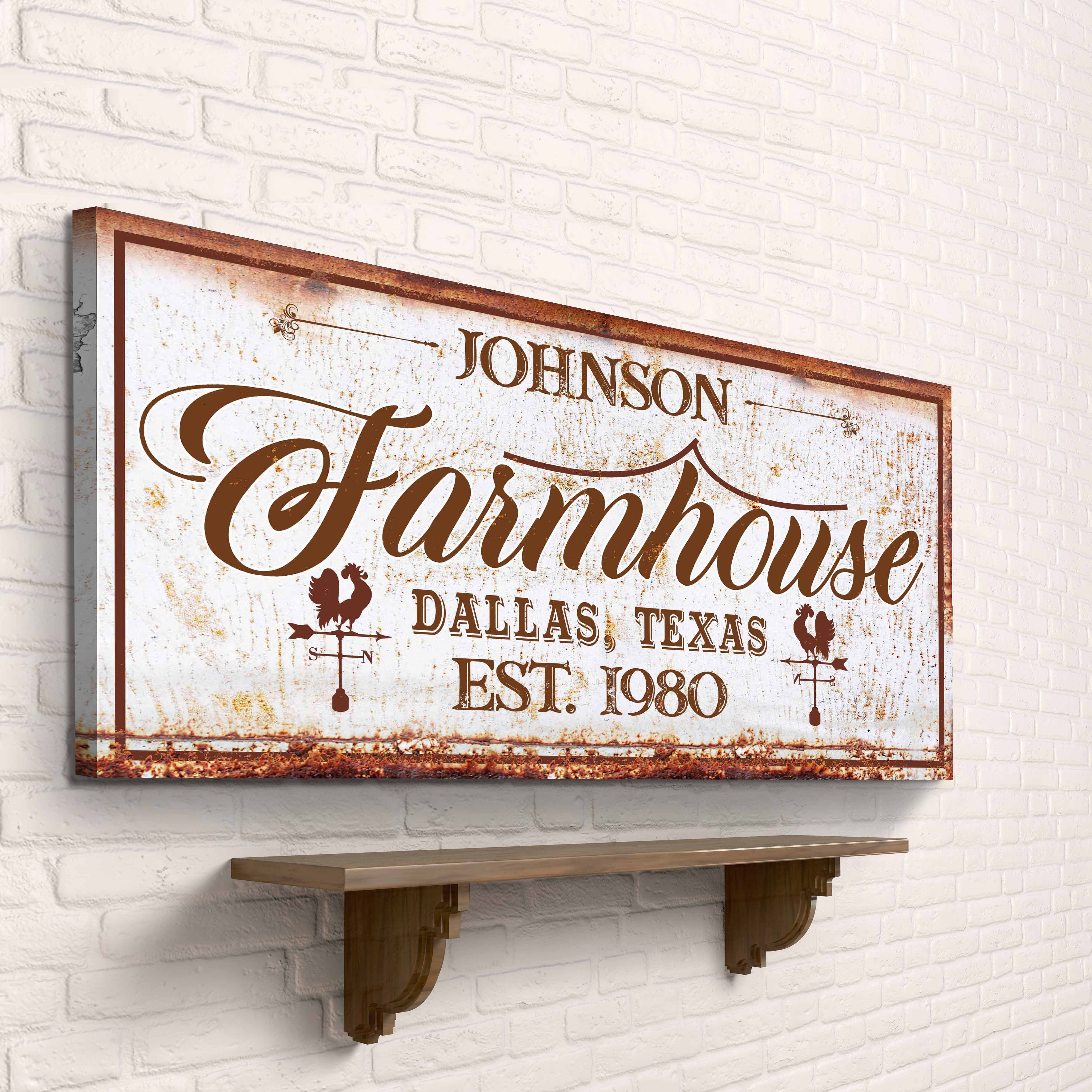 Farmhouse Sign III on sale at MyriadMart