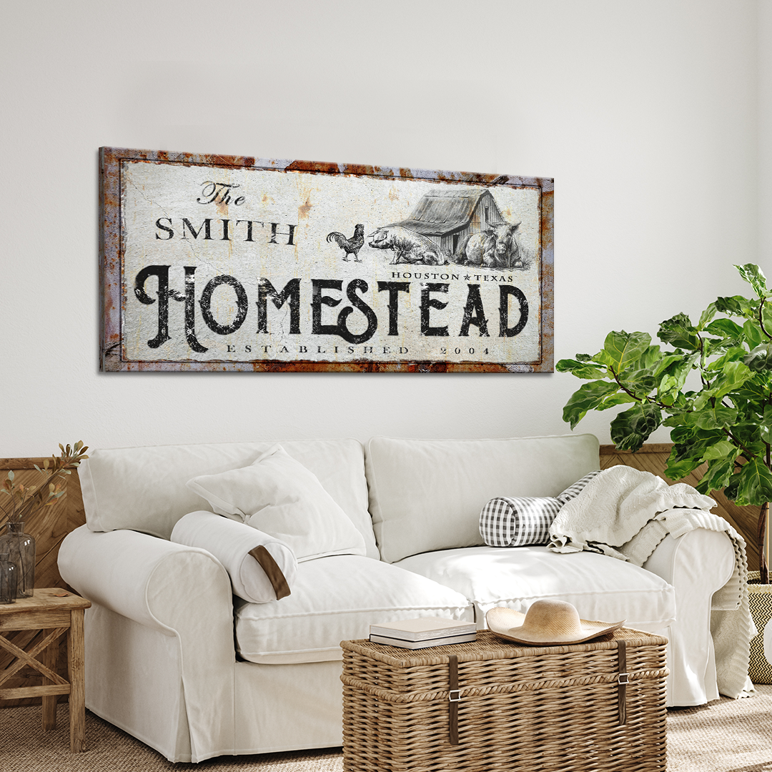 Homestead Sign on sale at MyriadMart