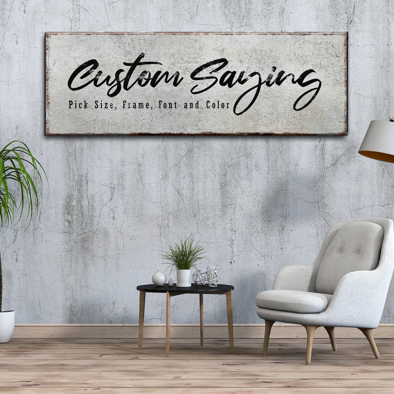 Custom Saying Sign on sale at MyriadMart