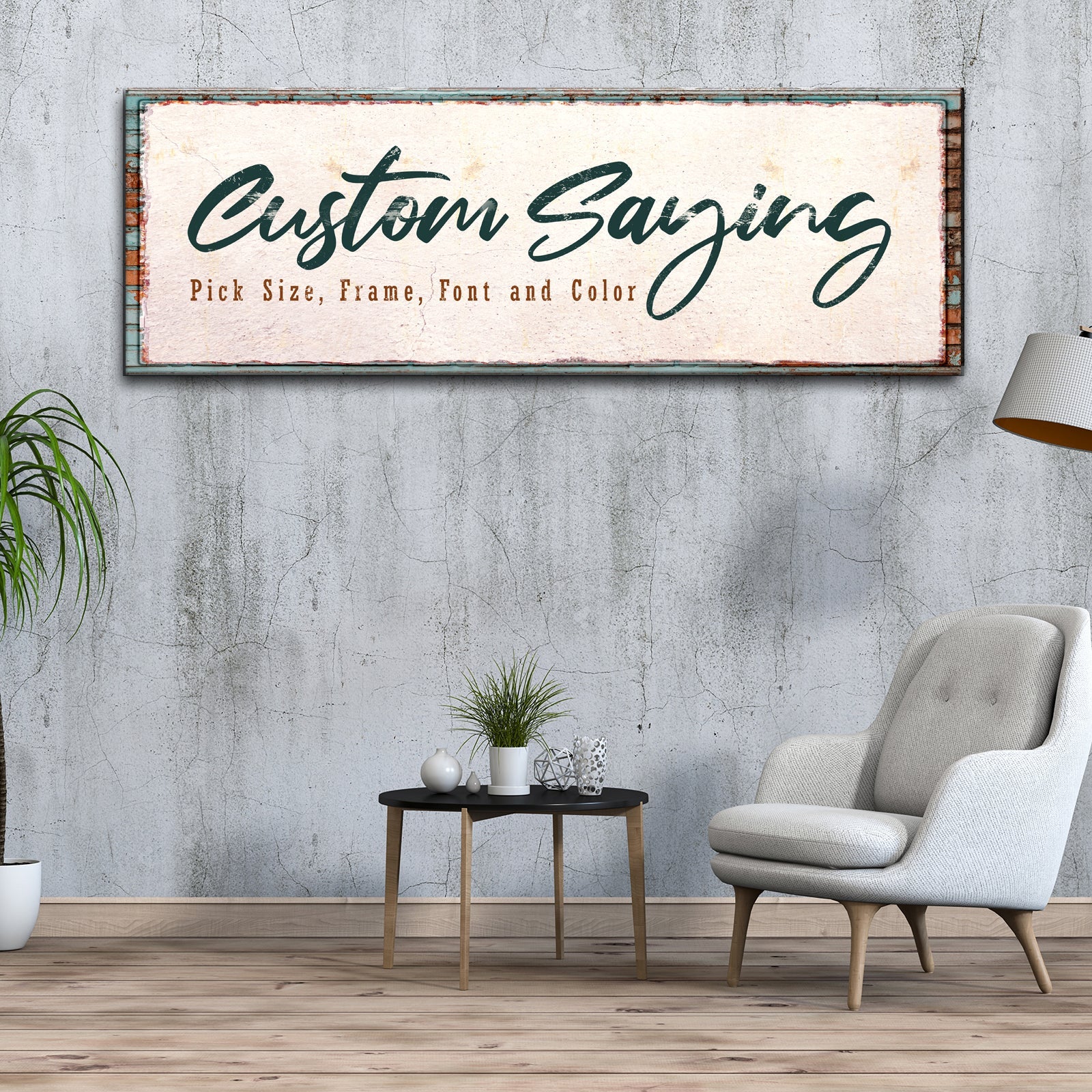 Custom Saying Sign on sale at MyriadMart
