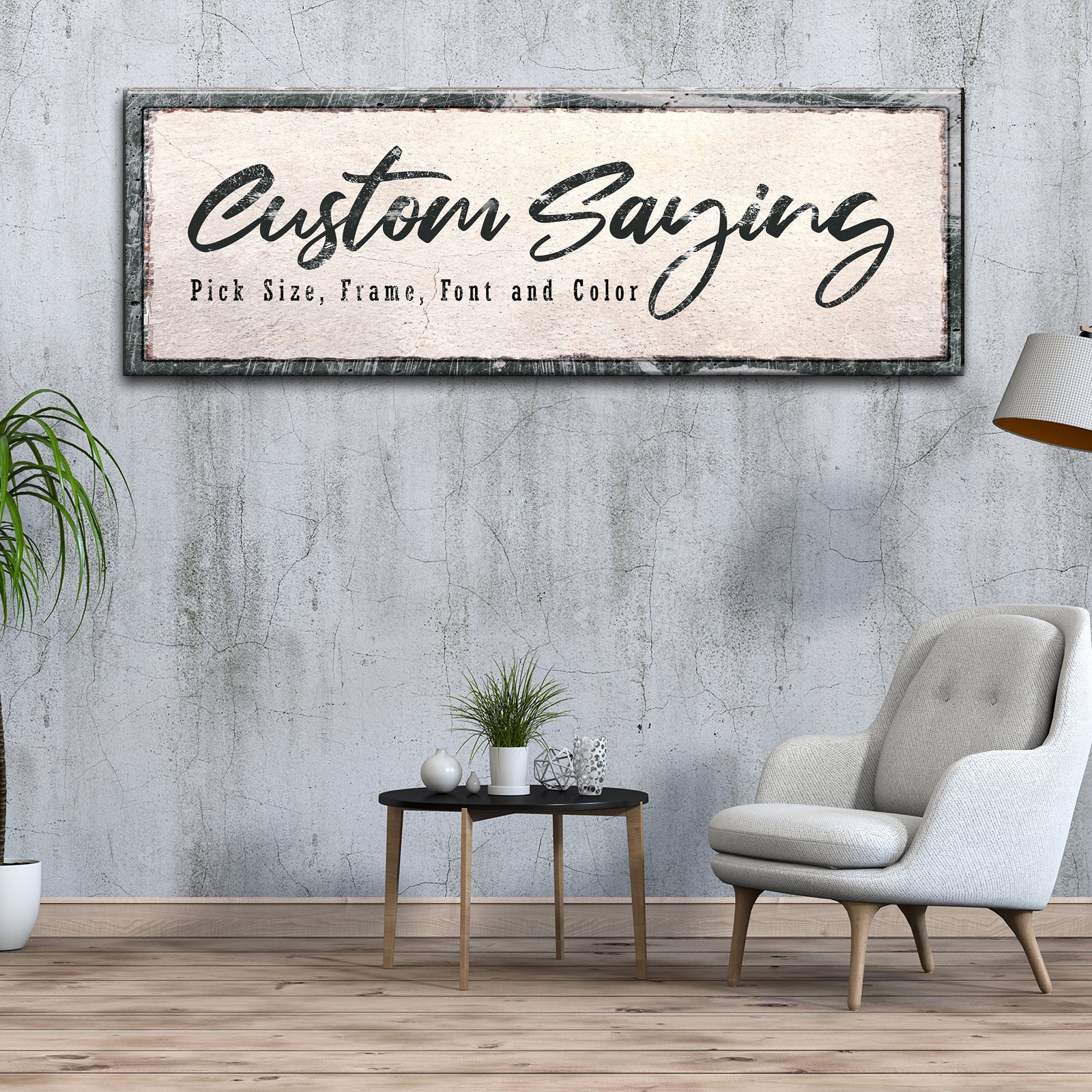 Custom Saying Sign on sale at MyriadMart
