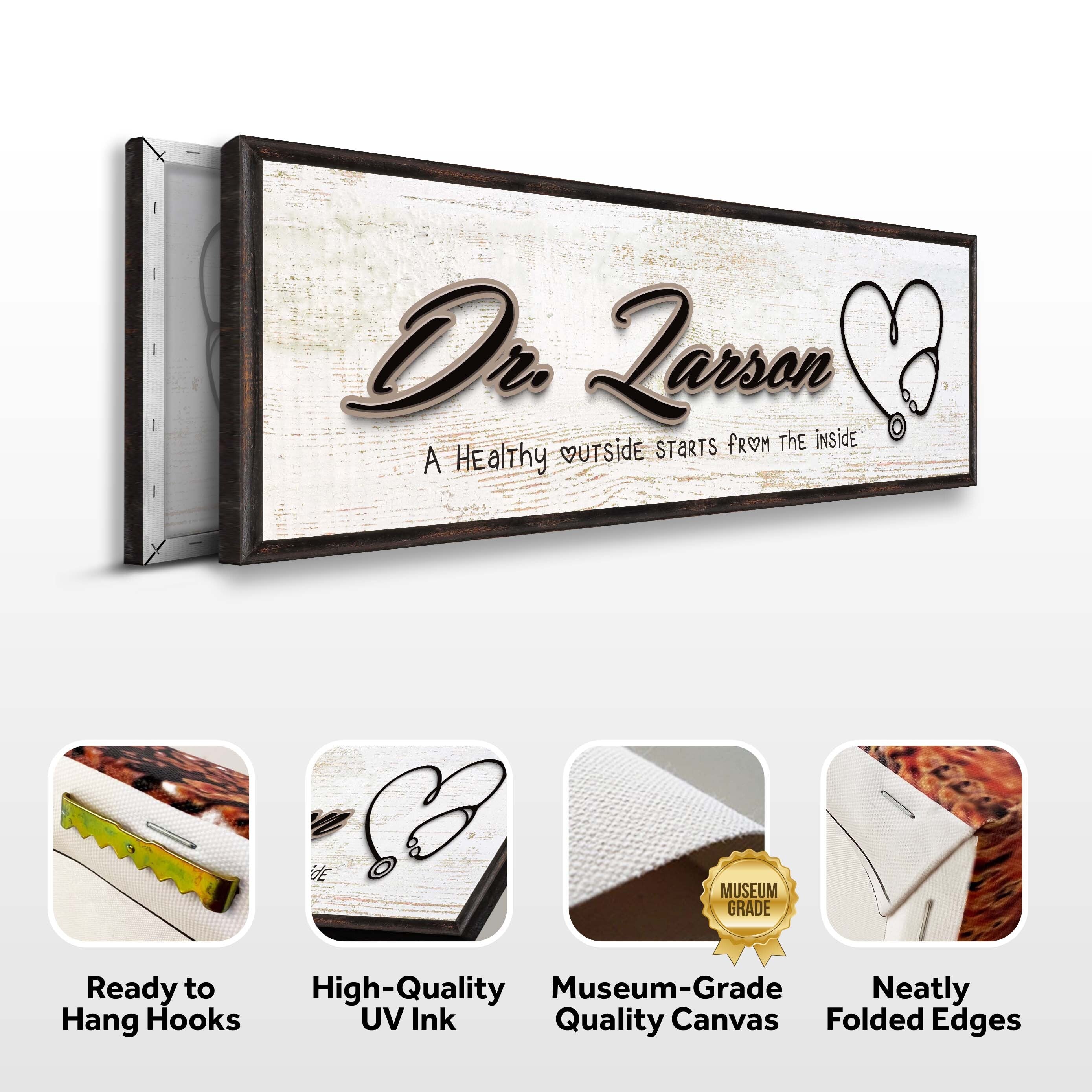 Doctor Name Sign on sale at MyriadMart