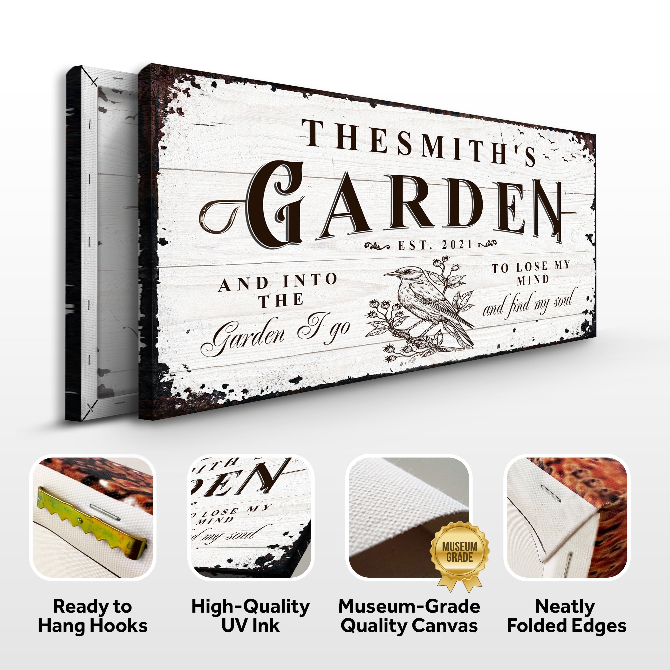 Family Garden Sign on sale at MyriadMart