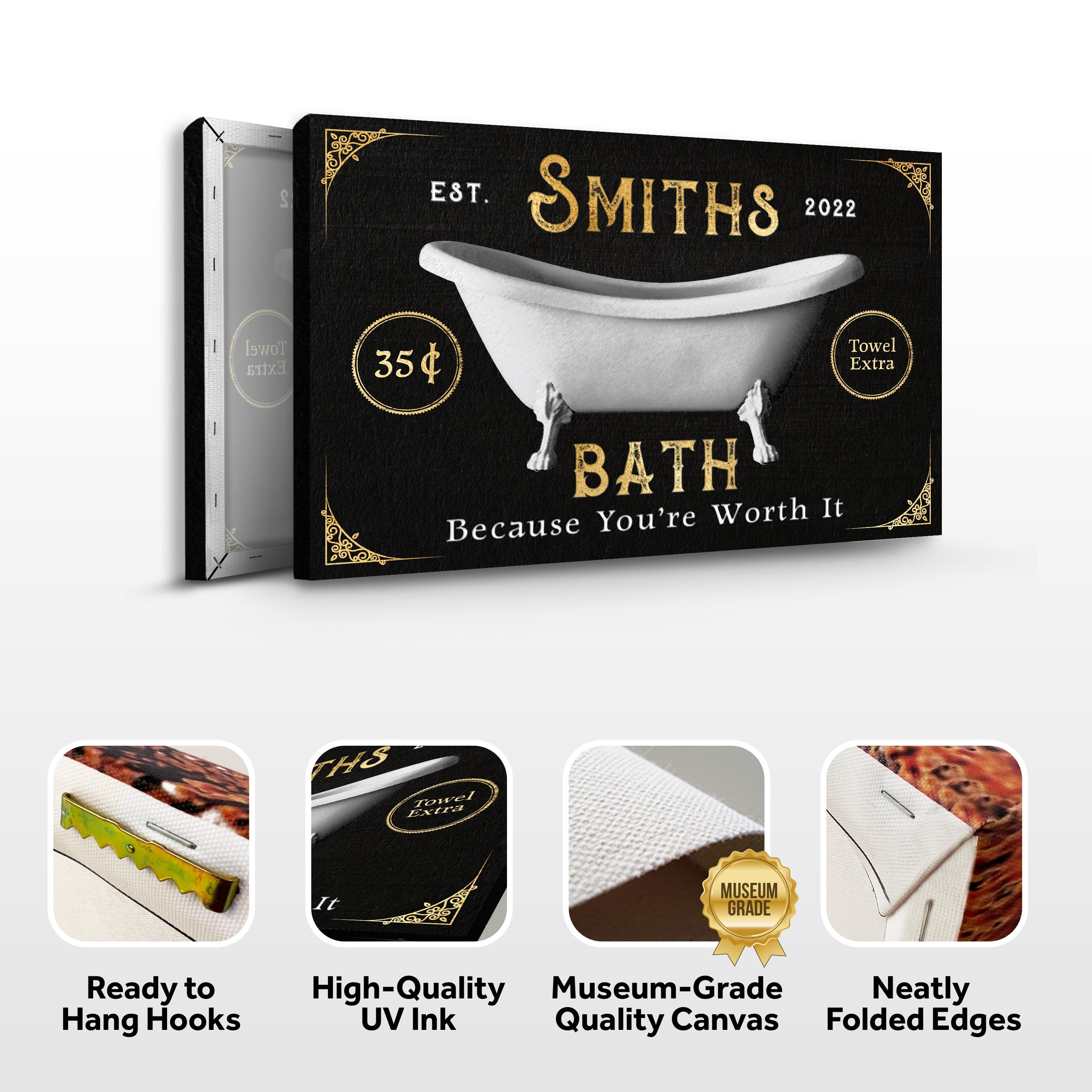 Family Bath Sign II on sale at MyriadMart