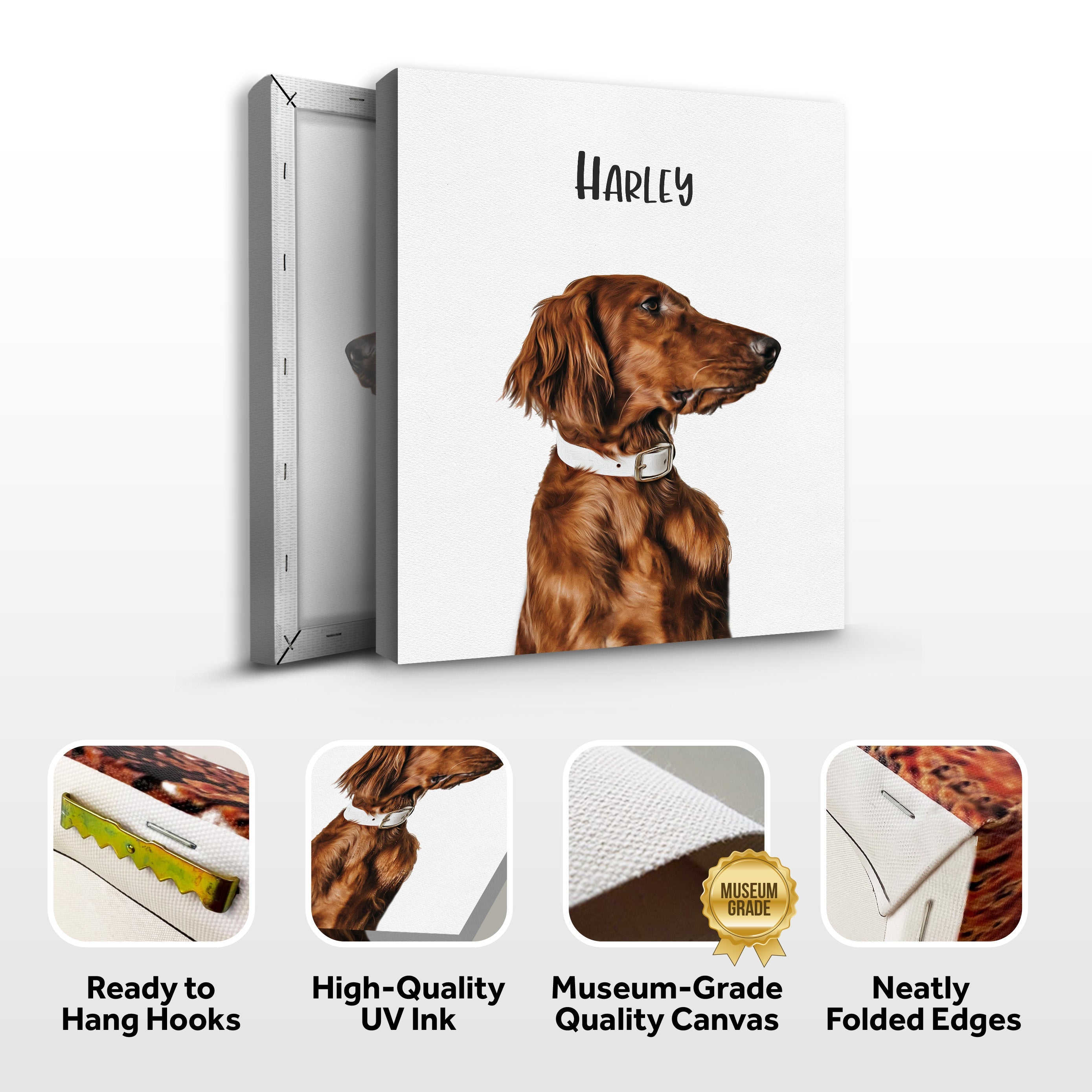 Pet Canvas Sign on sale at MyriadMart