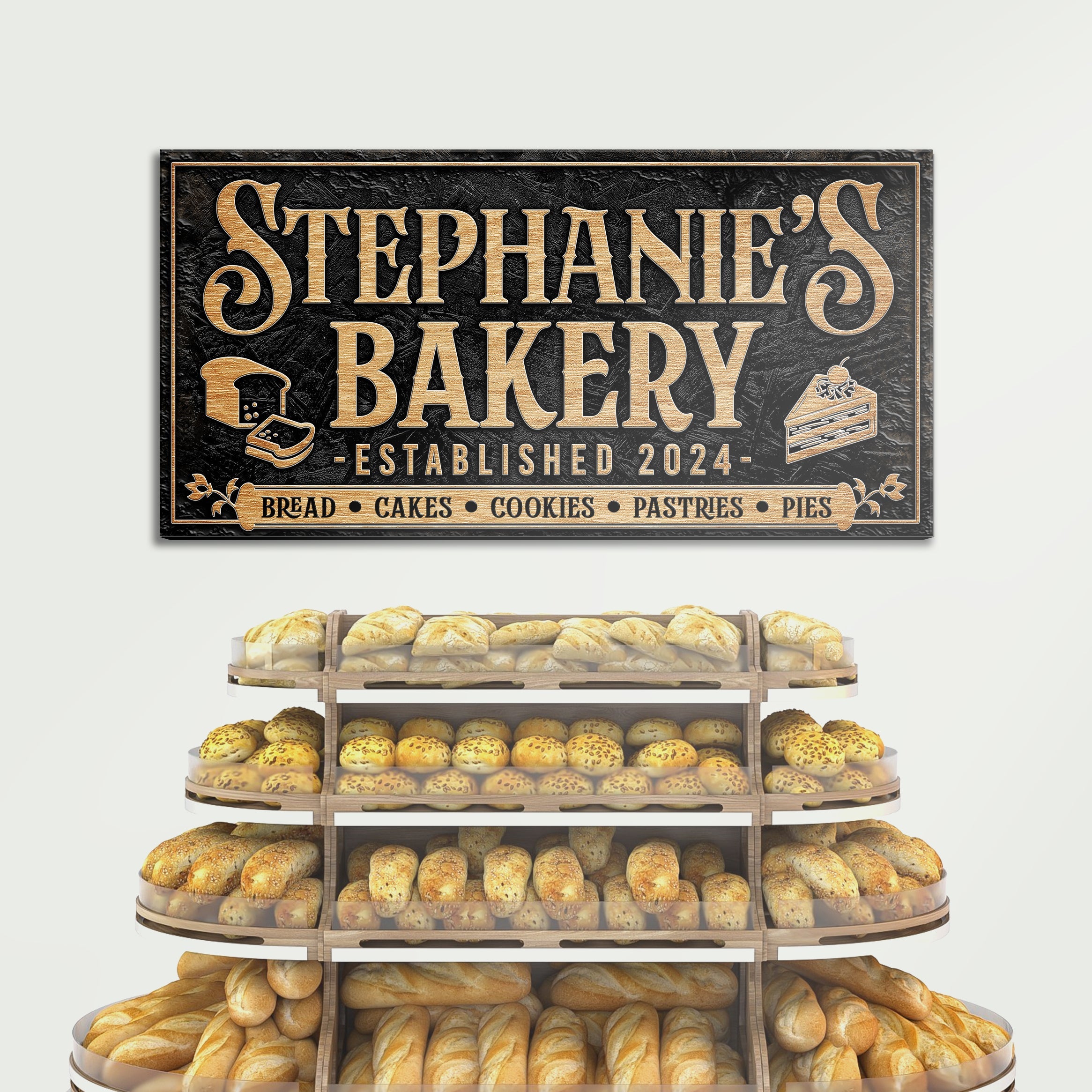 Personalized Bakery Sign on sale at MyriadMart