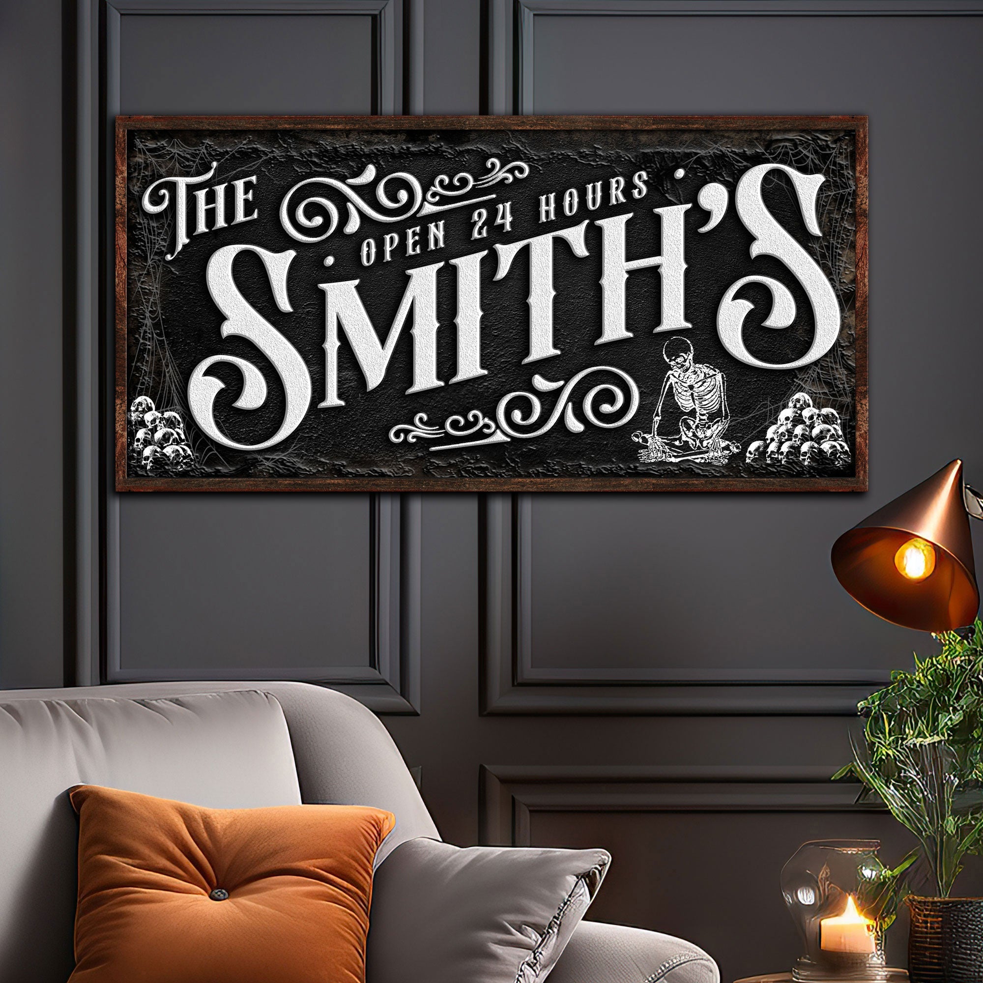 Personalized Gothic Sign II on sale at MyriadMart