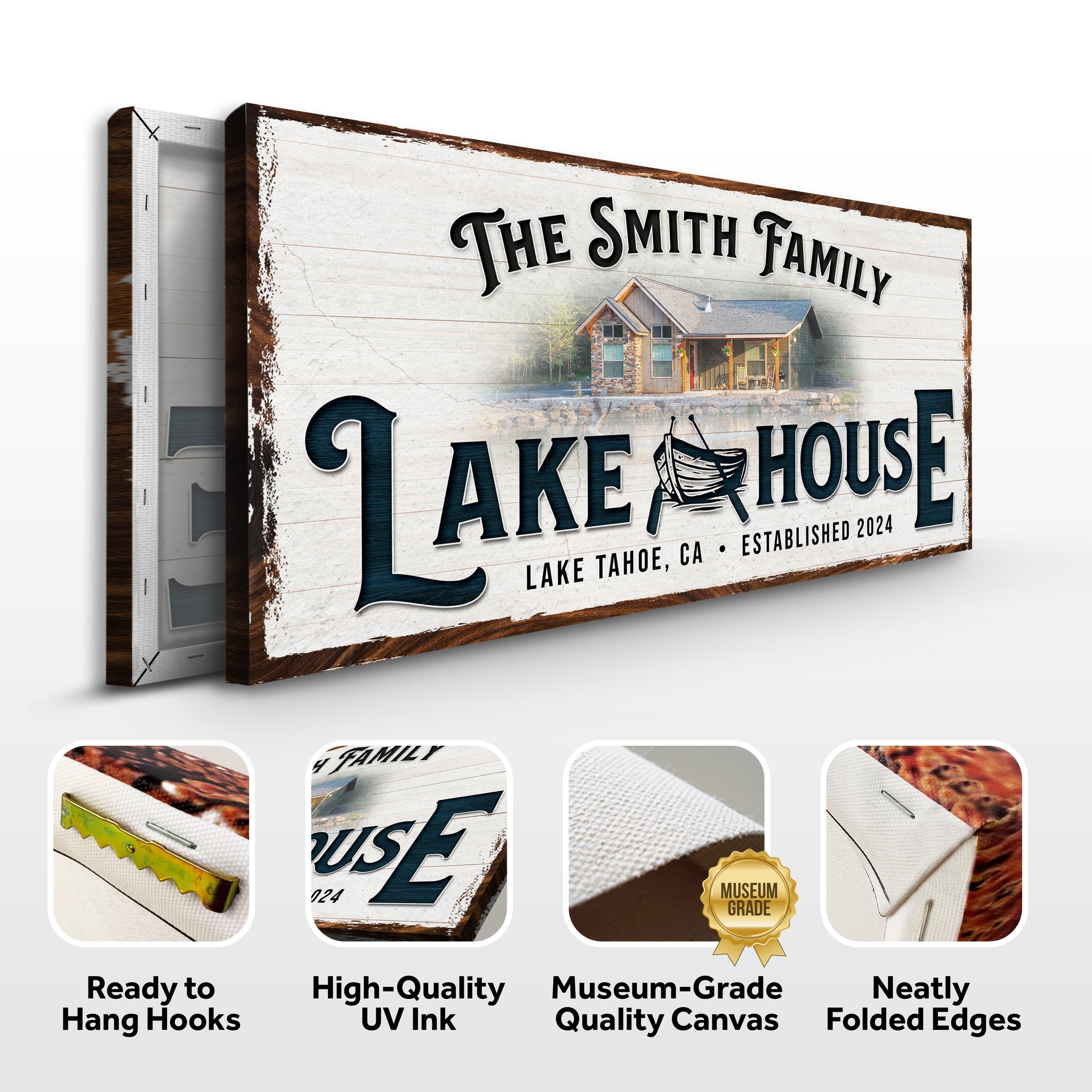 Personalized Lake House Sign on sale at MyriadMart