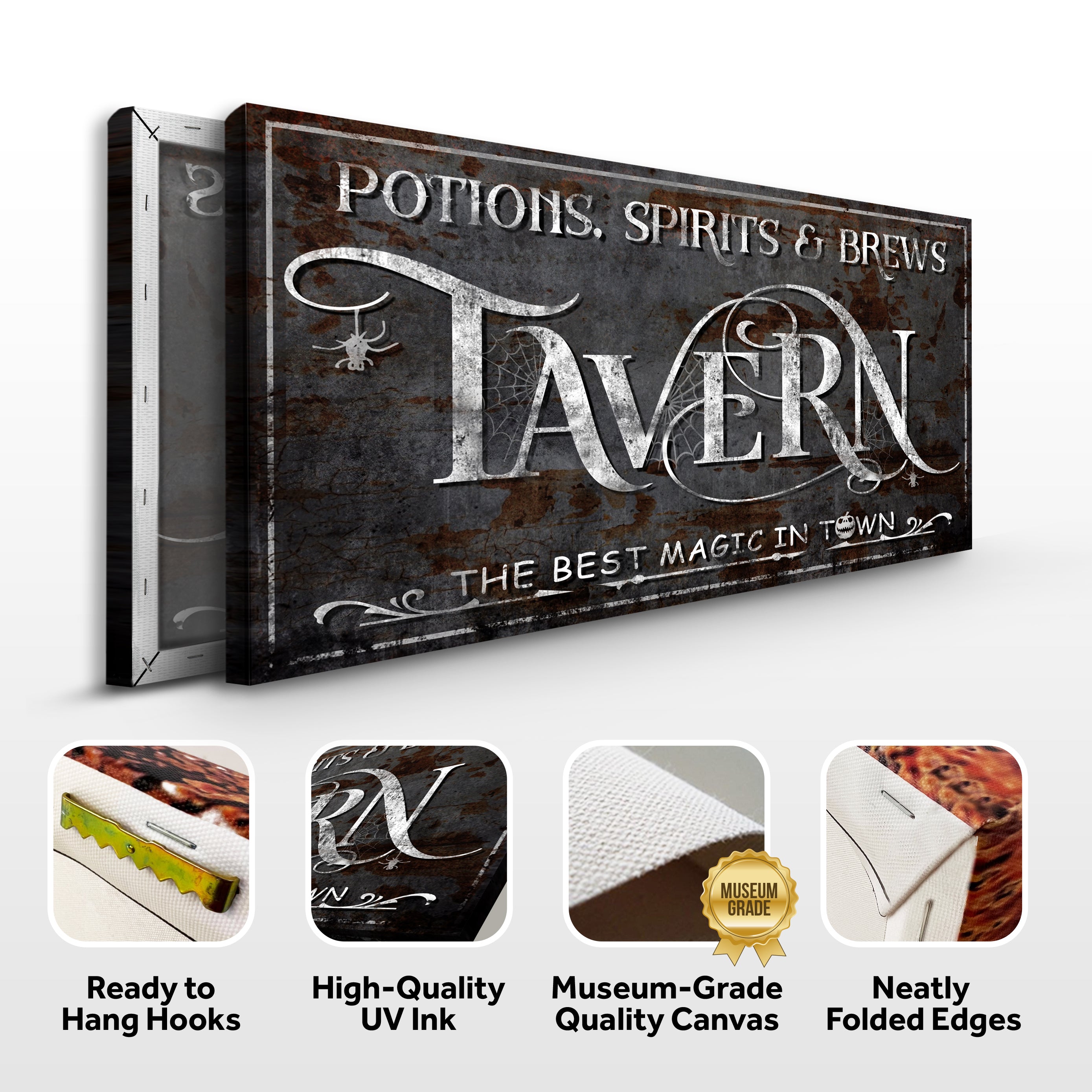 Potions, Spirits & Brews Tavern Halloween Sign III on sale at MyriadMart