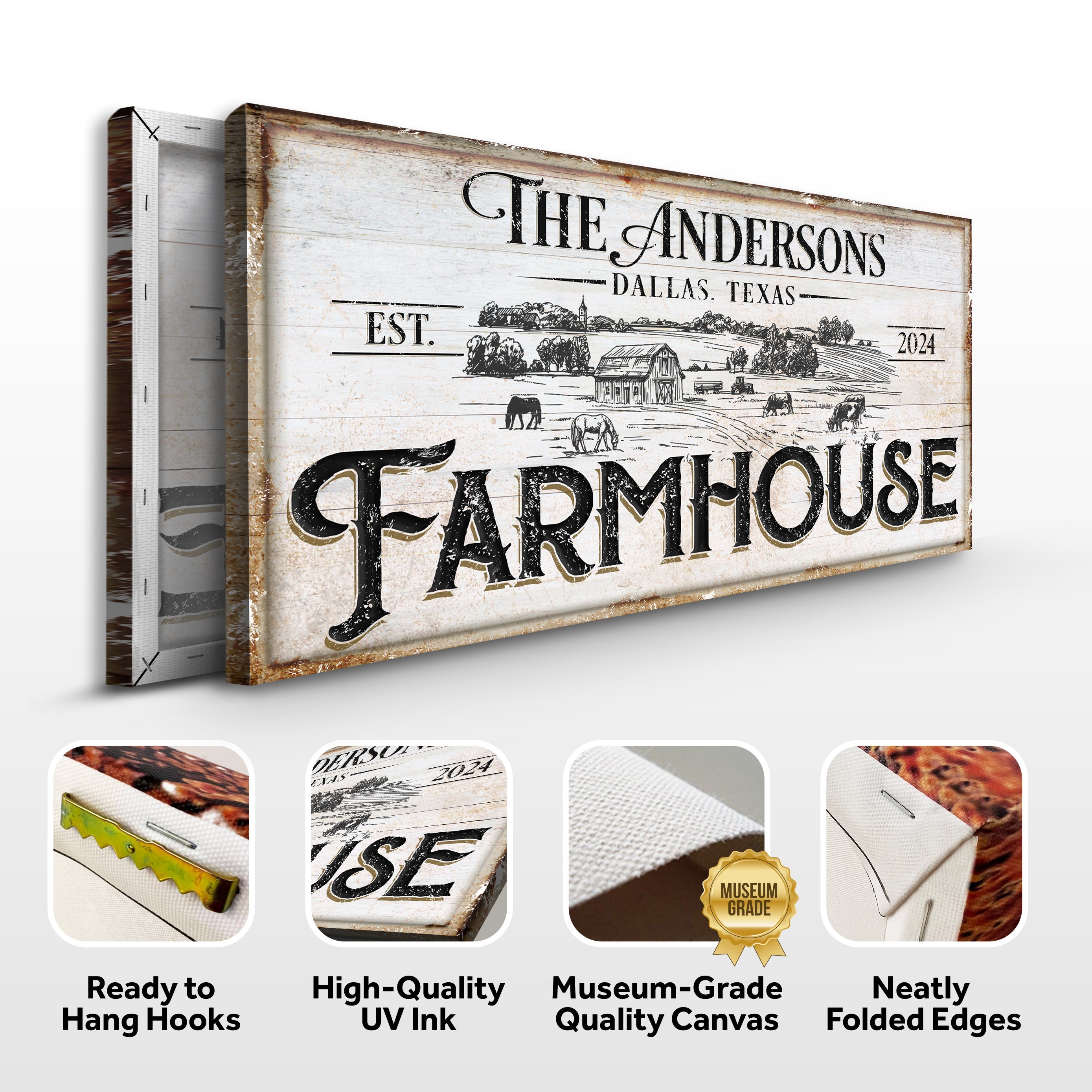 Rustic Farmhouse Sign XII on sale at MyriadMart