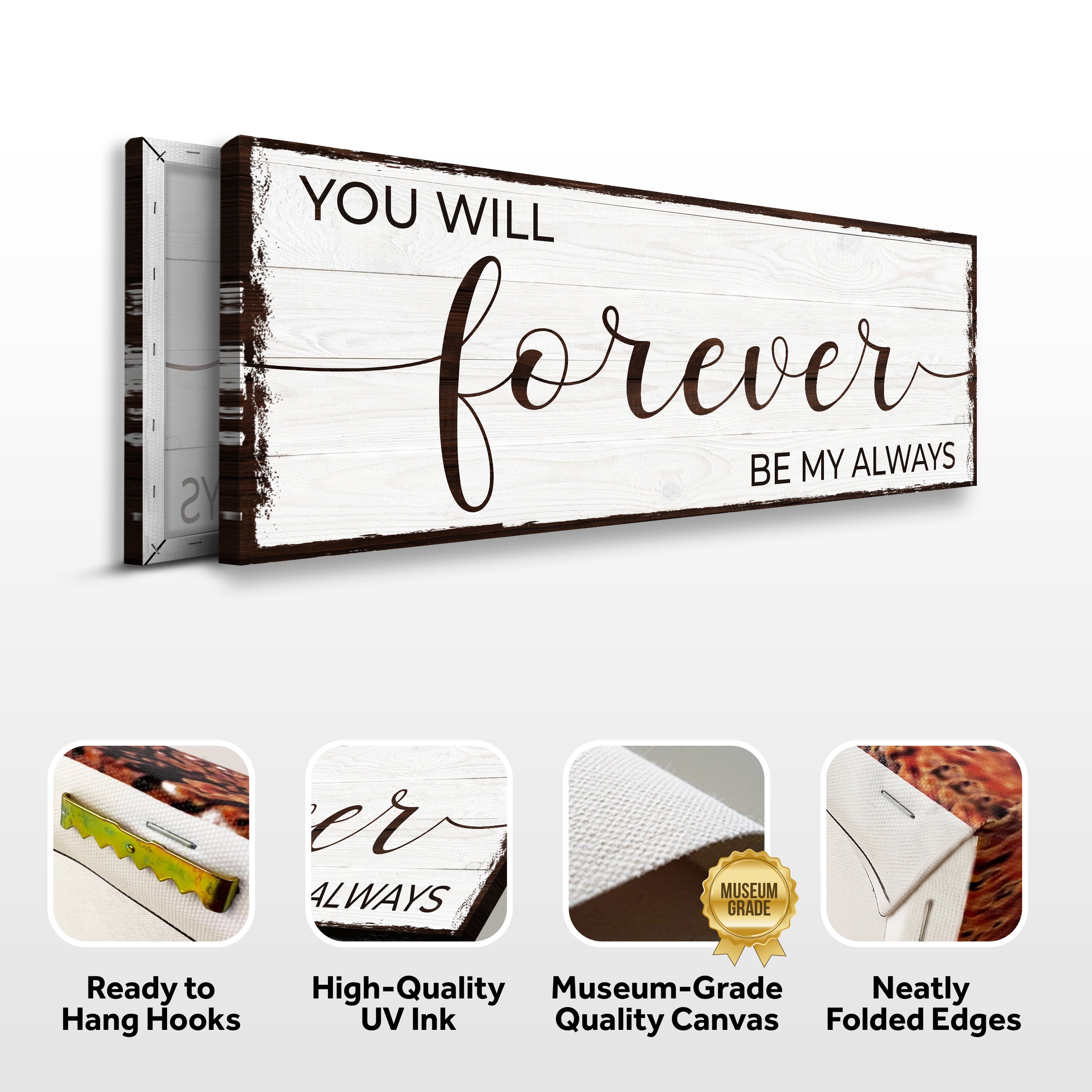 Forever Be My Always Sign II on sale at MyriadMart