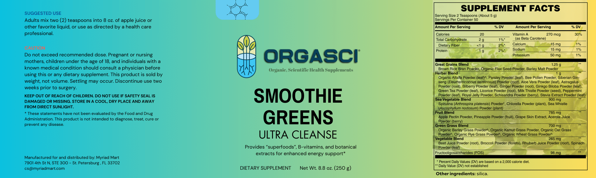 Ultra Cleanse Smoothie Greens