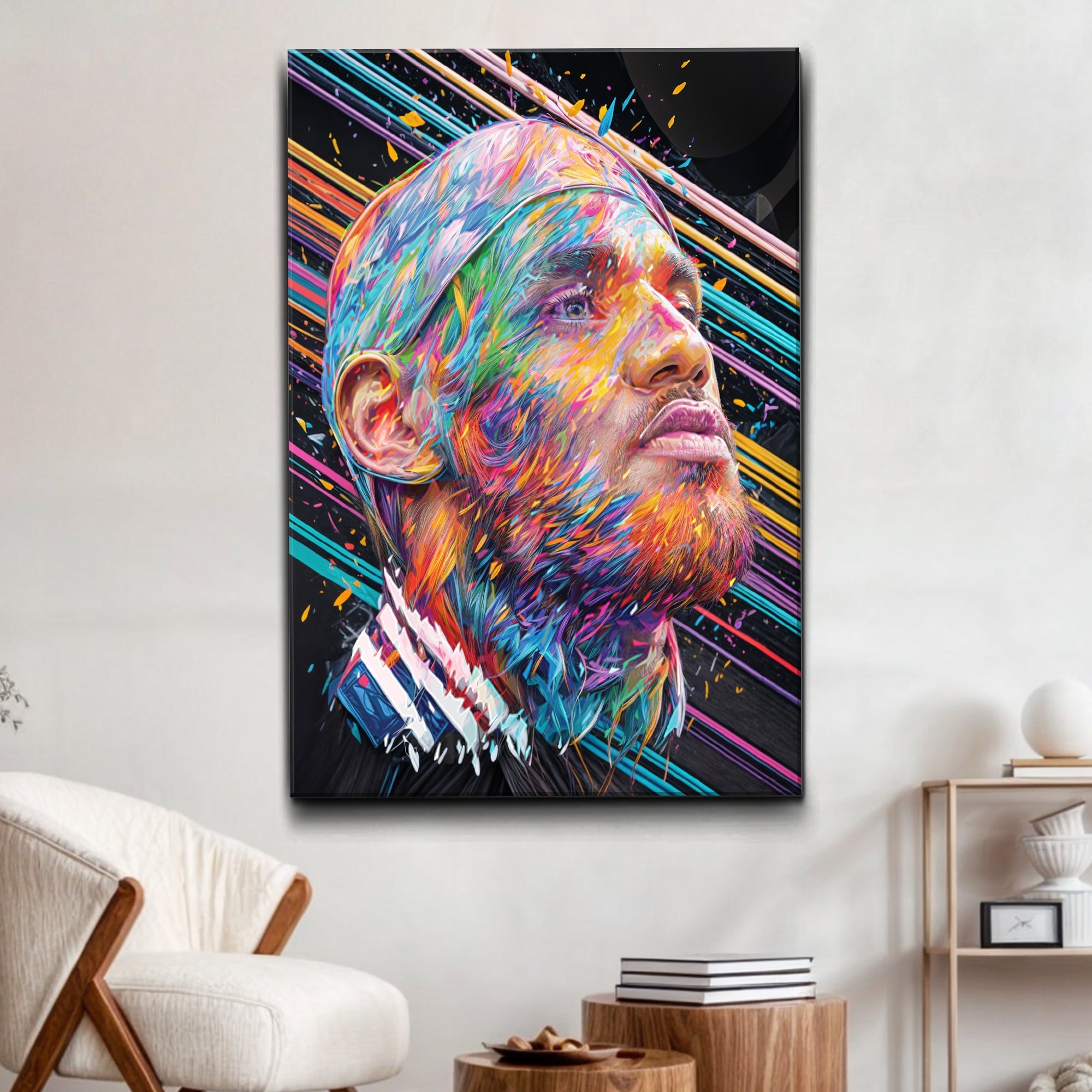 Glowing Determination - Sport Wall Art on sale at MyriadMart