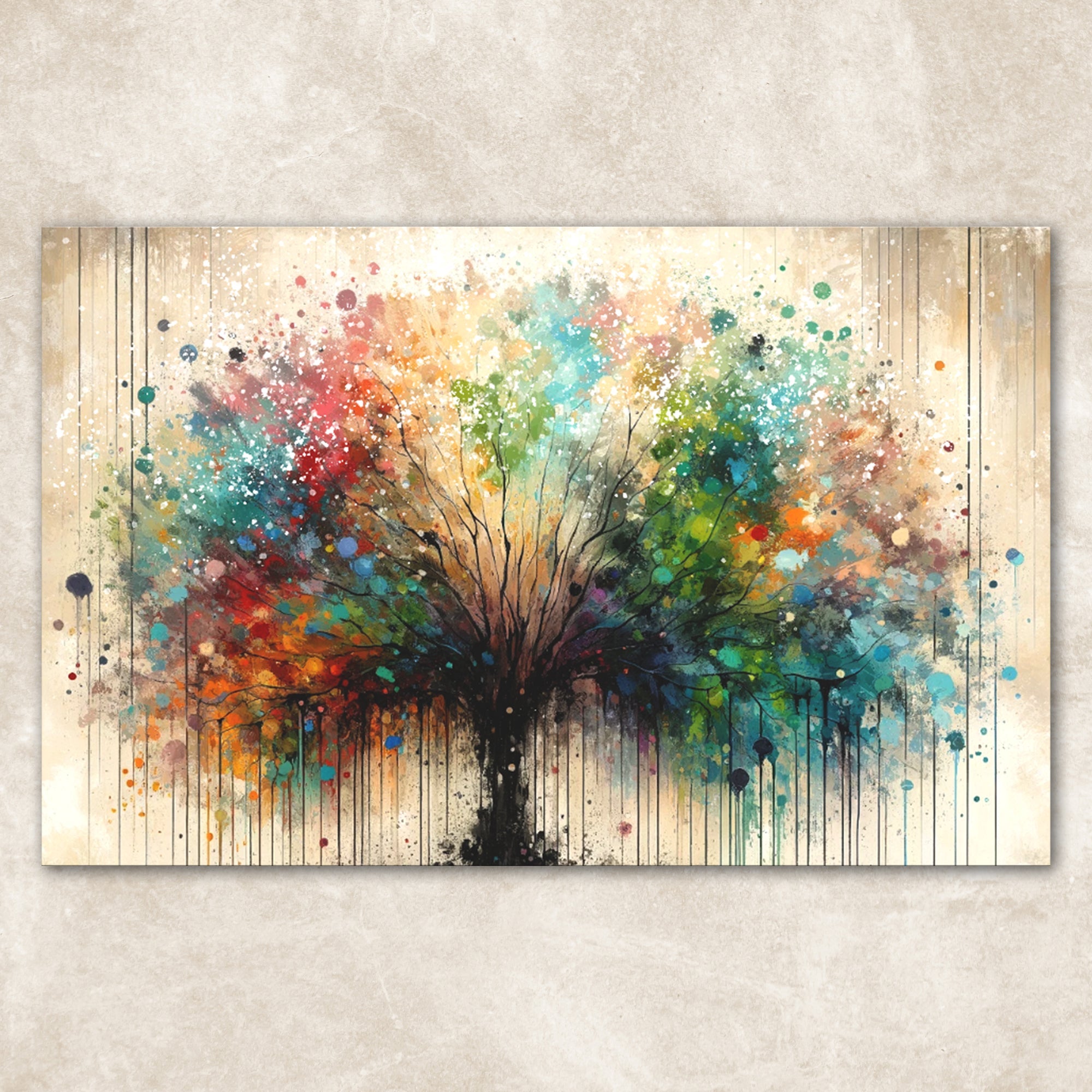 Canvas Print: "Season Spectrum" on sale at MyriadMart