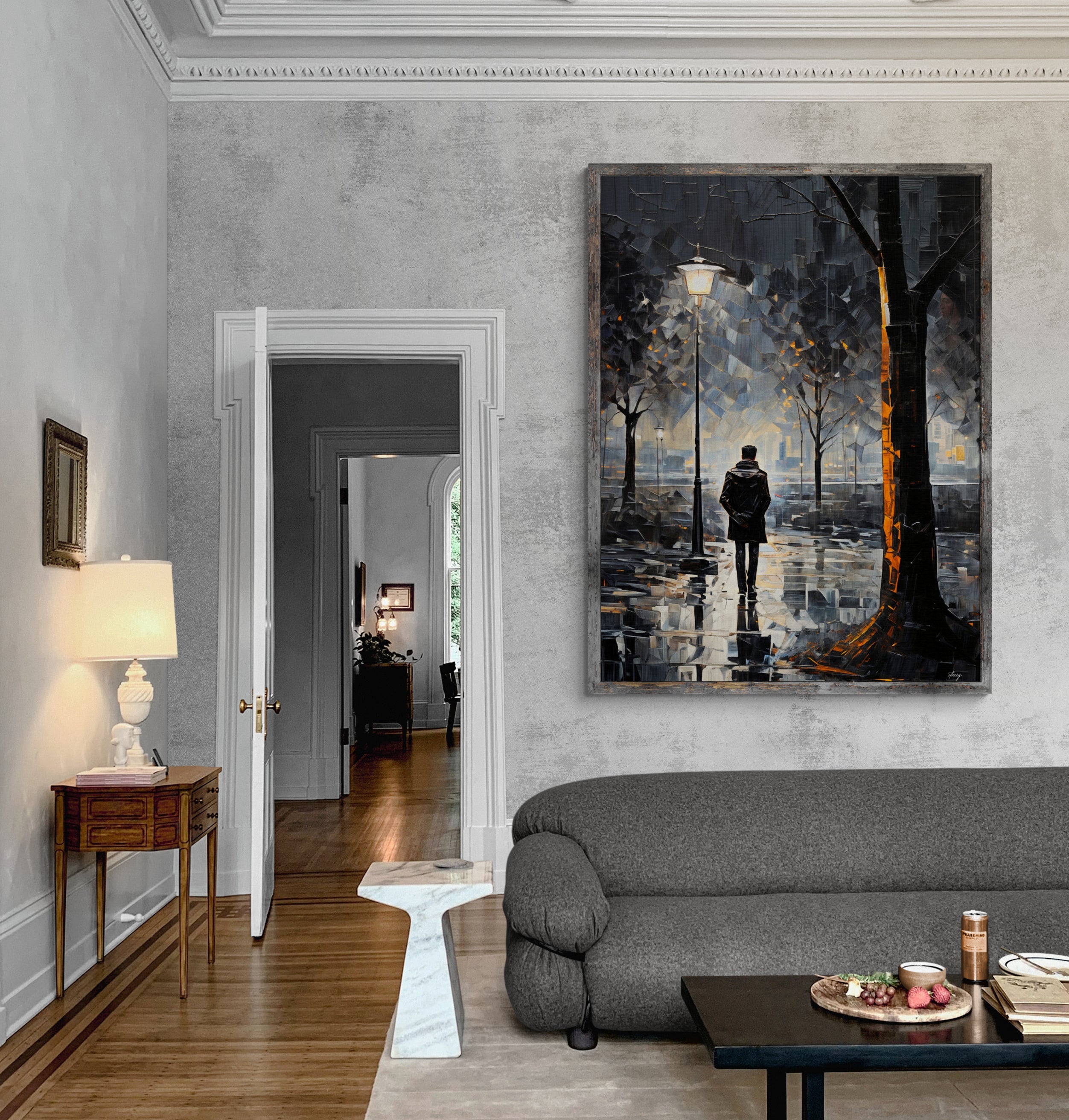 Canvas Print: "Solitary Reflection" on sale at MyriadMart