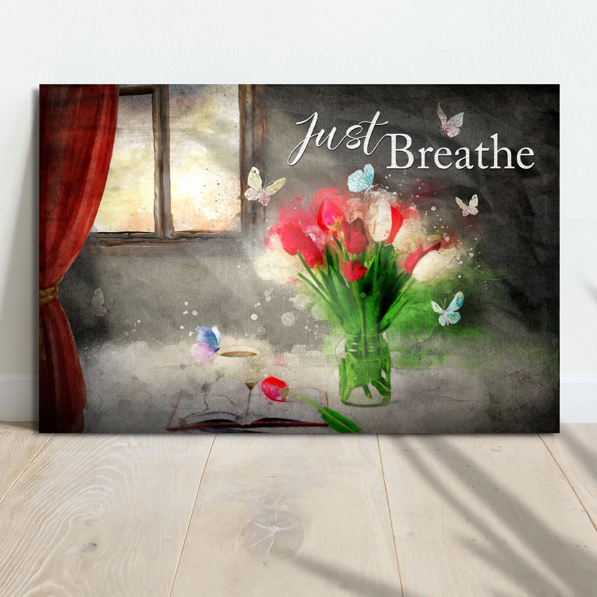 Just Breathe Sign VI on sale at MyriadMart