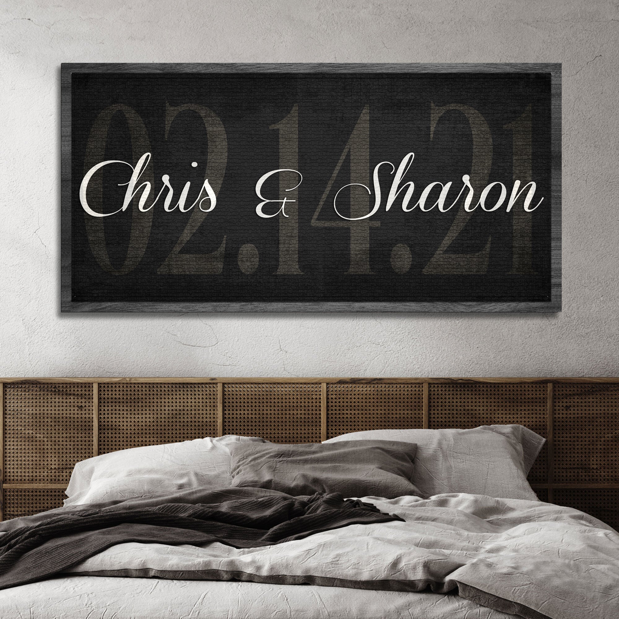 Wedding Date Sign on sale at MyriadMart