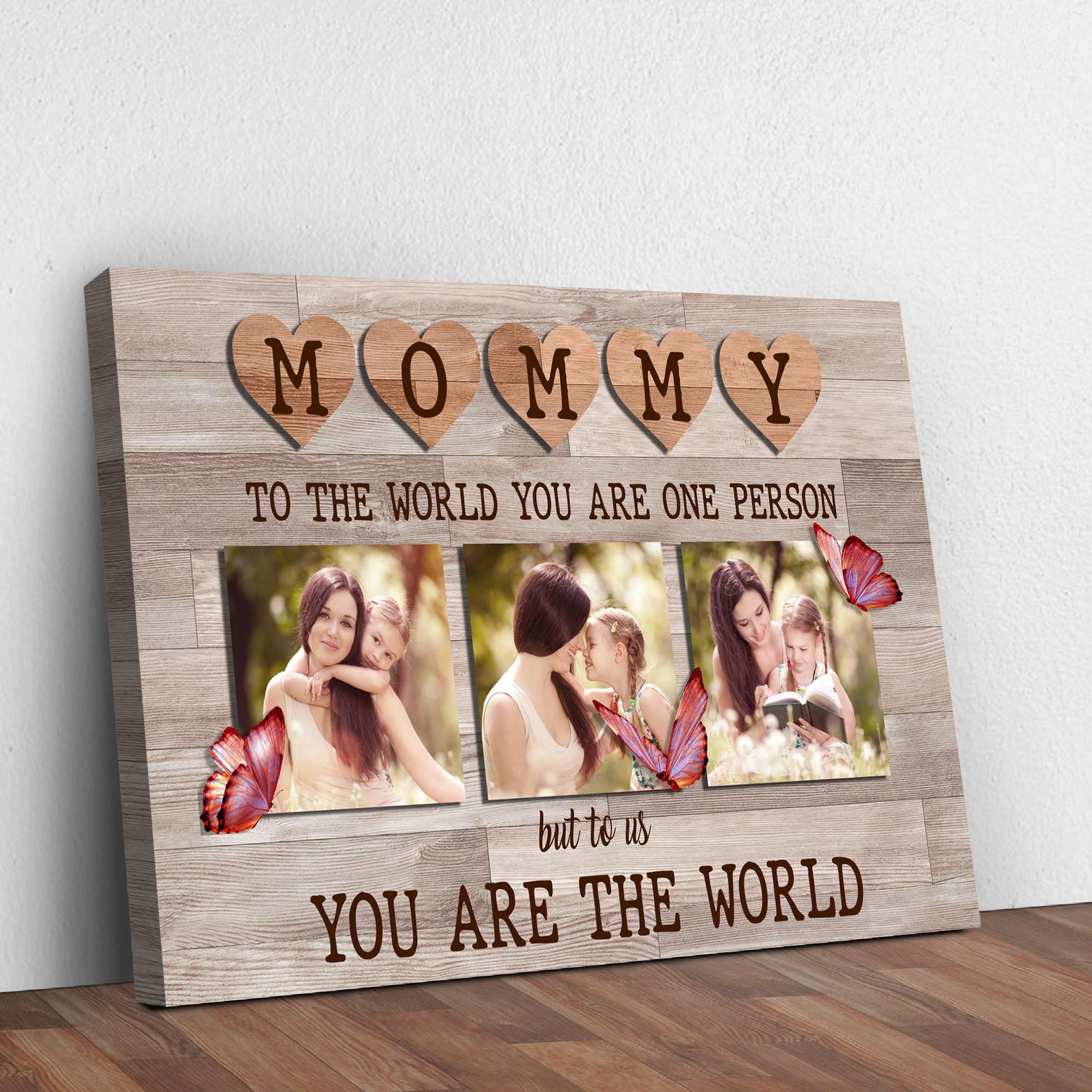 Mommy You Are The World Sign on sale at MyriadMart
