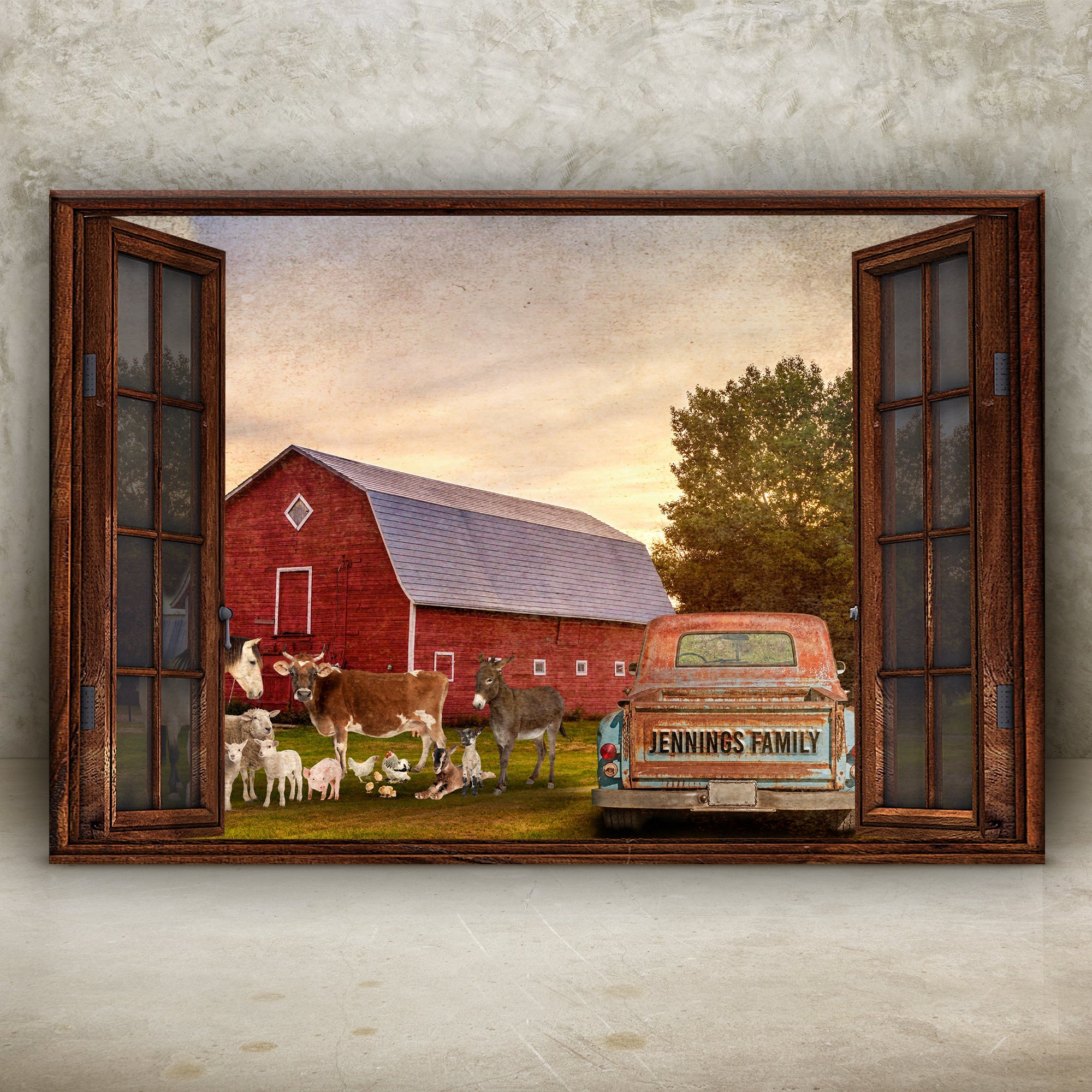 Family Farmhouse Sign on sale at MyriadMart