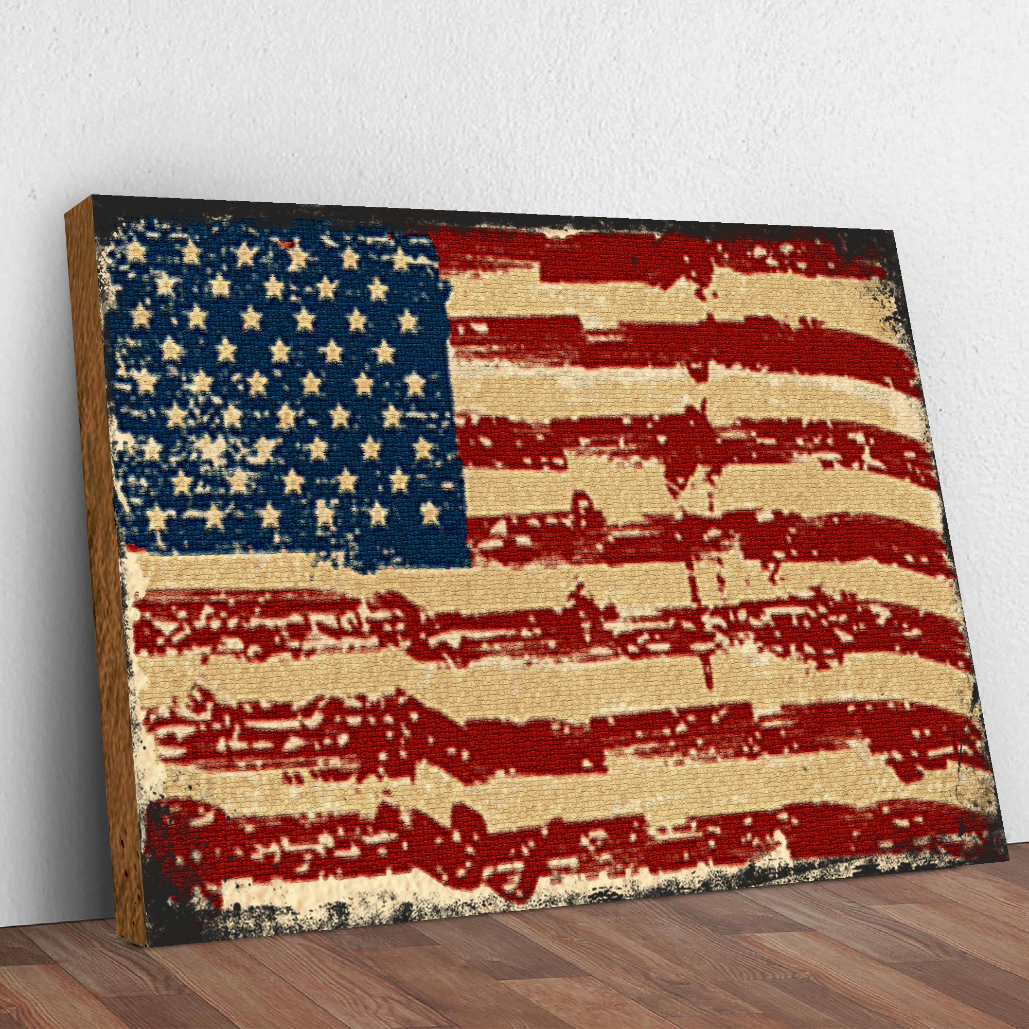 American Flag Canvas Wall Art on sale at MyriadMart
