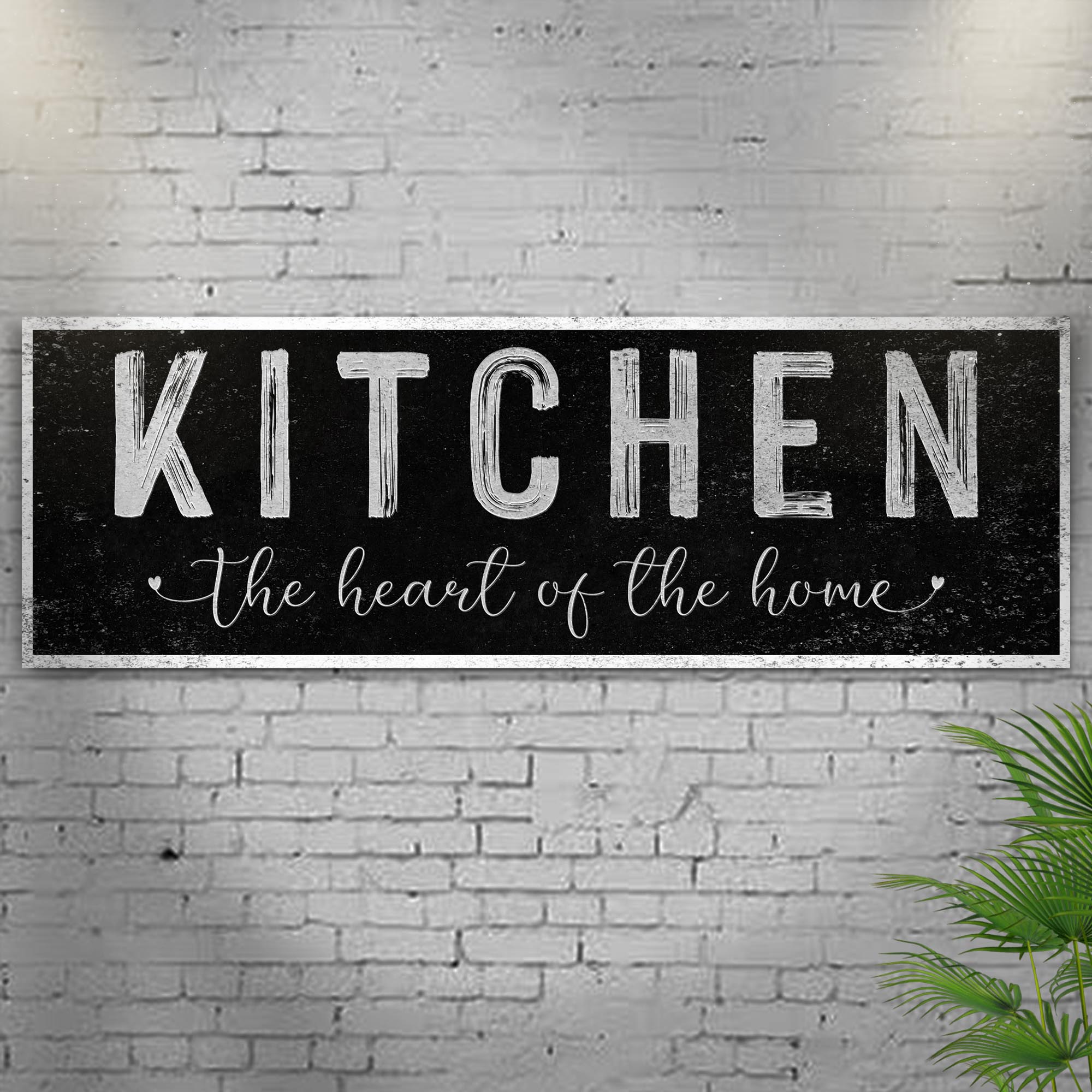 Kitchen Is The Heart Of The Home Sign III on sale at MyriadMart