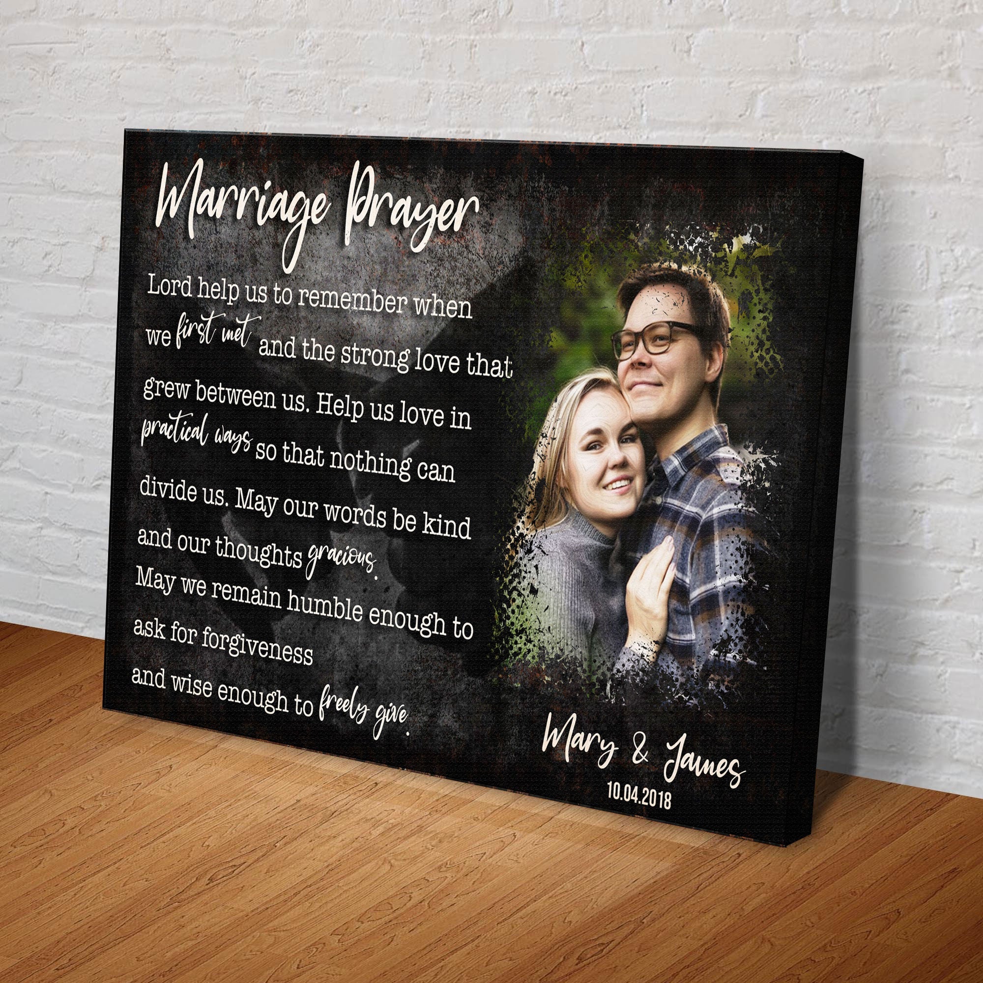 Marriage Prayer Couple Sign on sale at MyriadMart