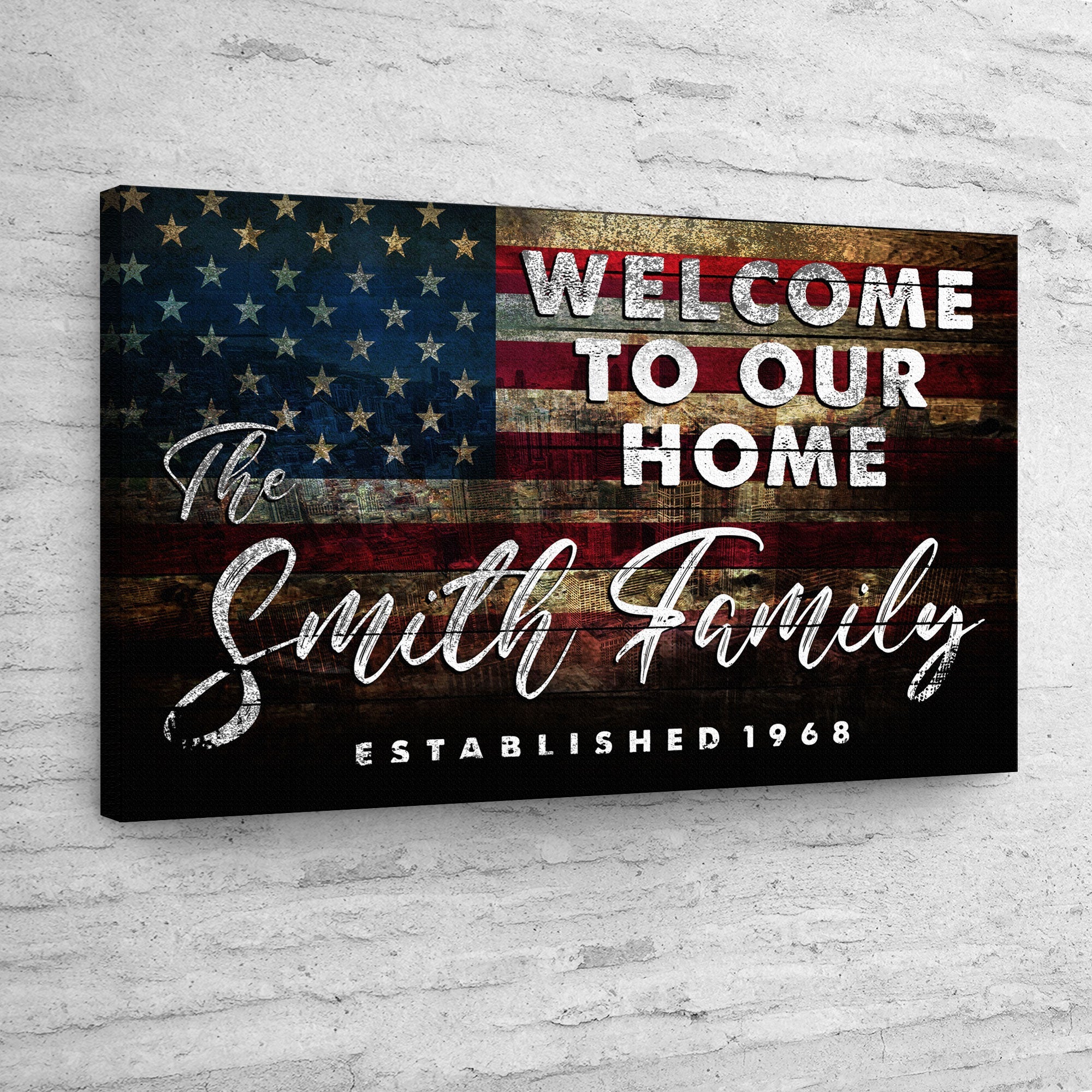 Welcome To Our Home Sign III on sale at MyriadMart