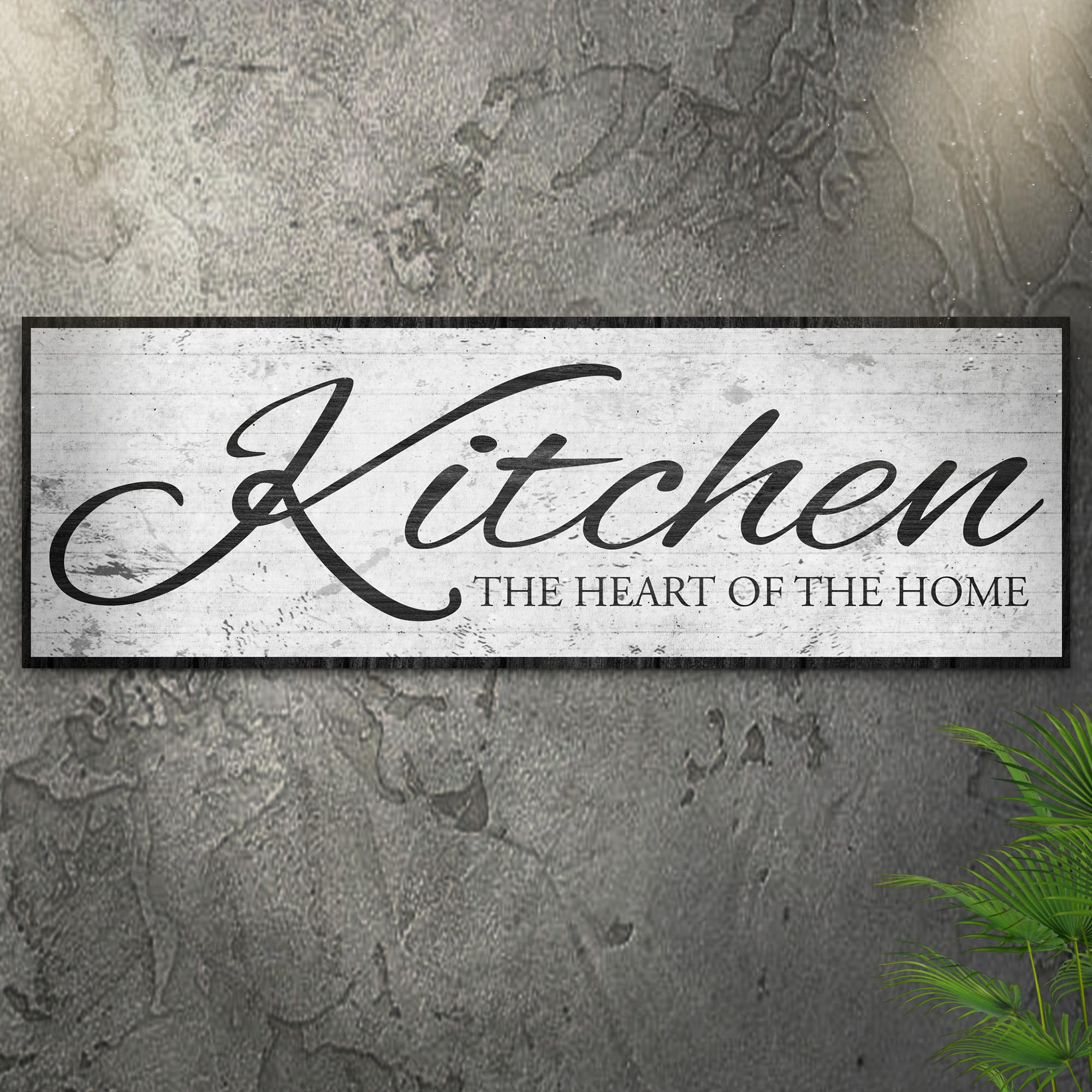 Kitchen Is The Heart Of The Home Sign II on sale at MyriadMart