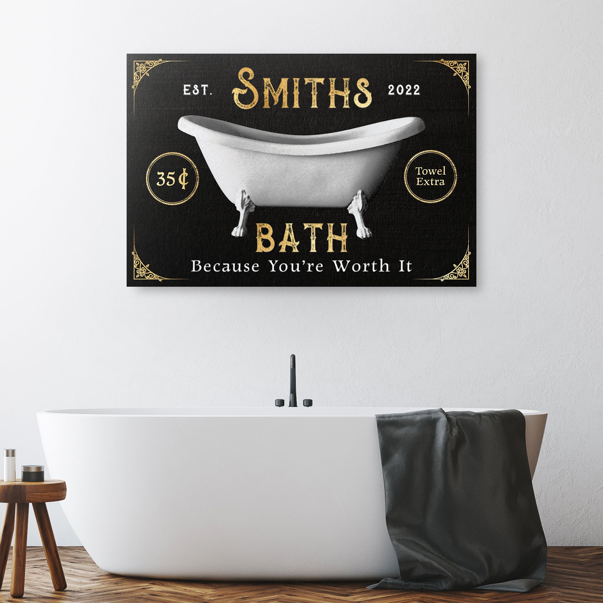 Family Bath Sign II on sale at MyriadMart