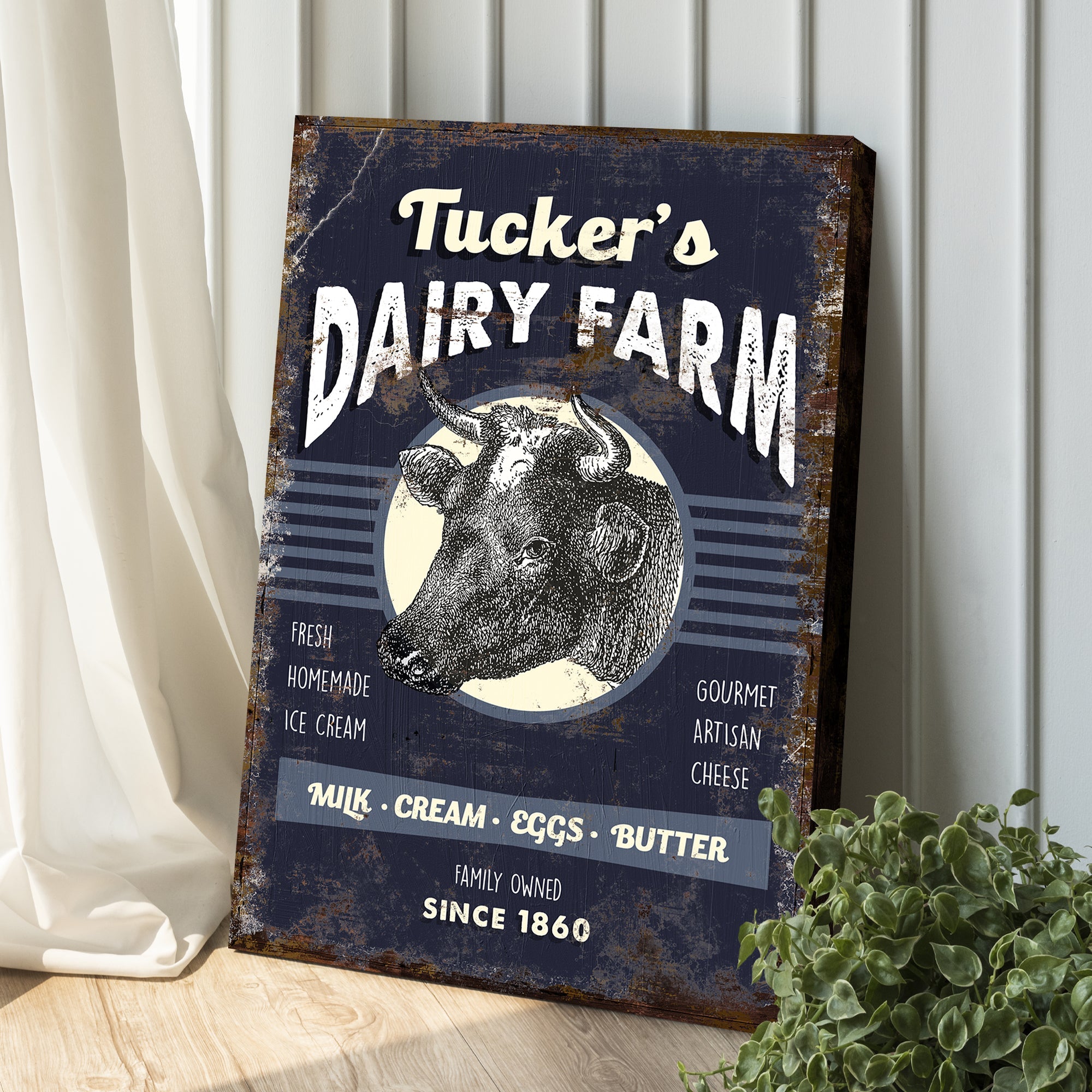 Dairy Farm Sign on sale at MyriadMart