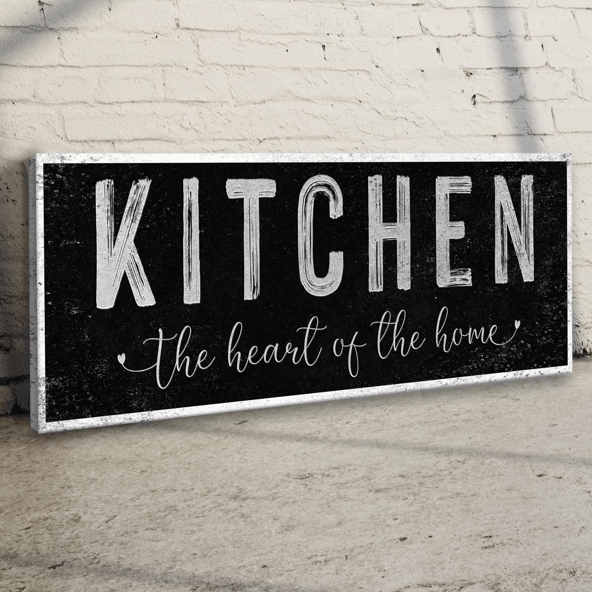 Kitchen Is The Heart Of The Home Sign III on sale at MyriadMart