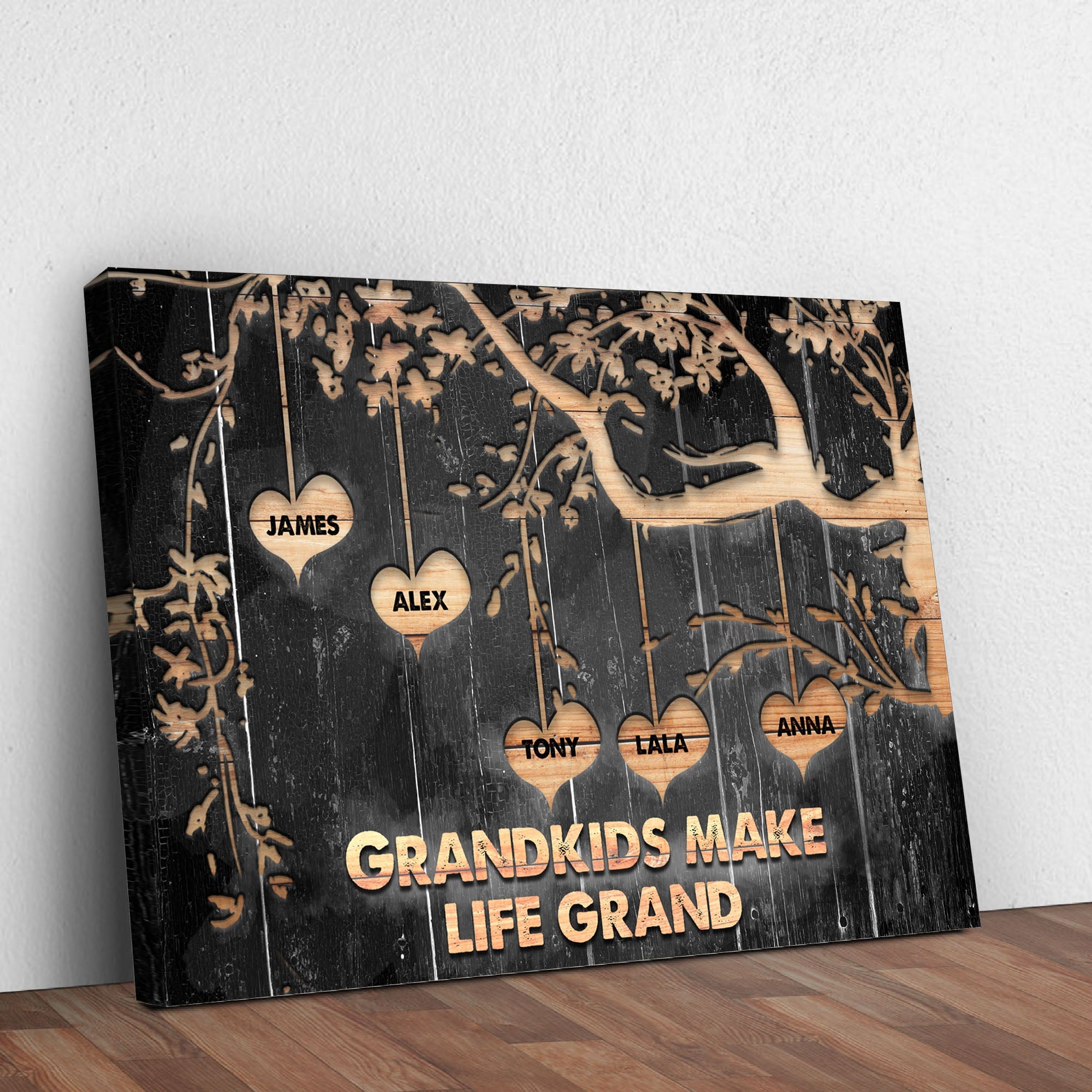 Grandkids Make Life Grand Sign II on sale at MyriadMart
