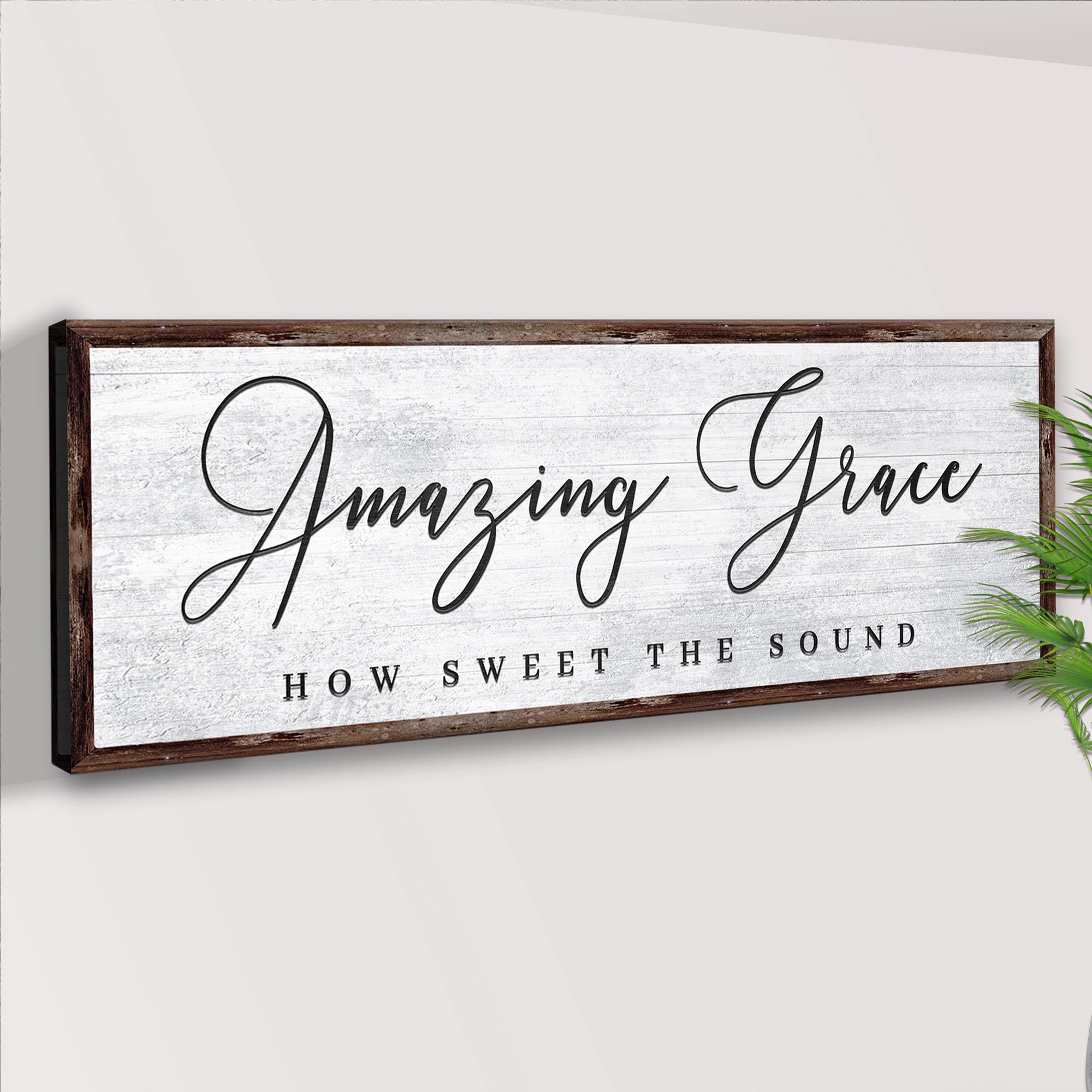 Amazing Grace How Sweet The Sound Sign on sale at MyriadMart