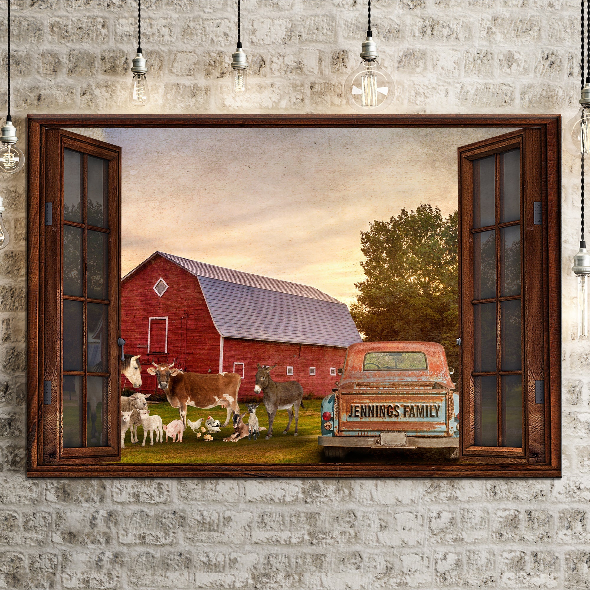 Family Farmhouse Sign on sale at MyriadMart