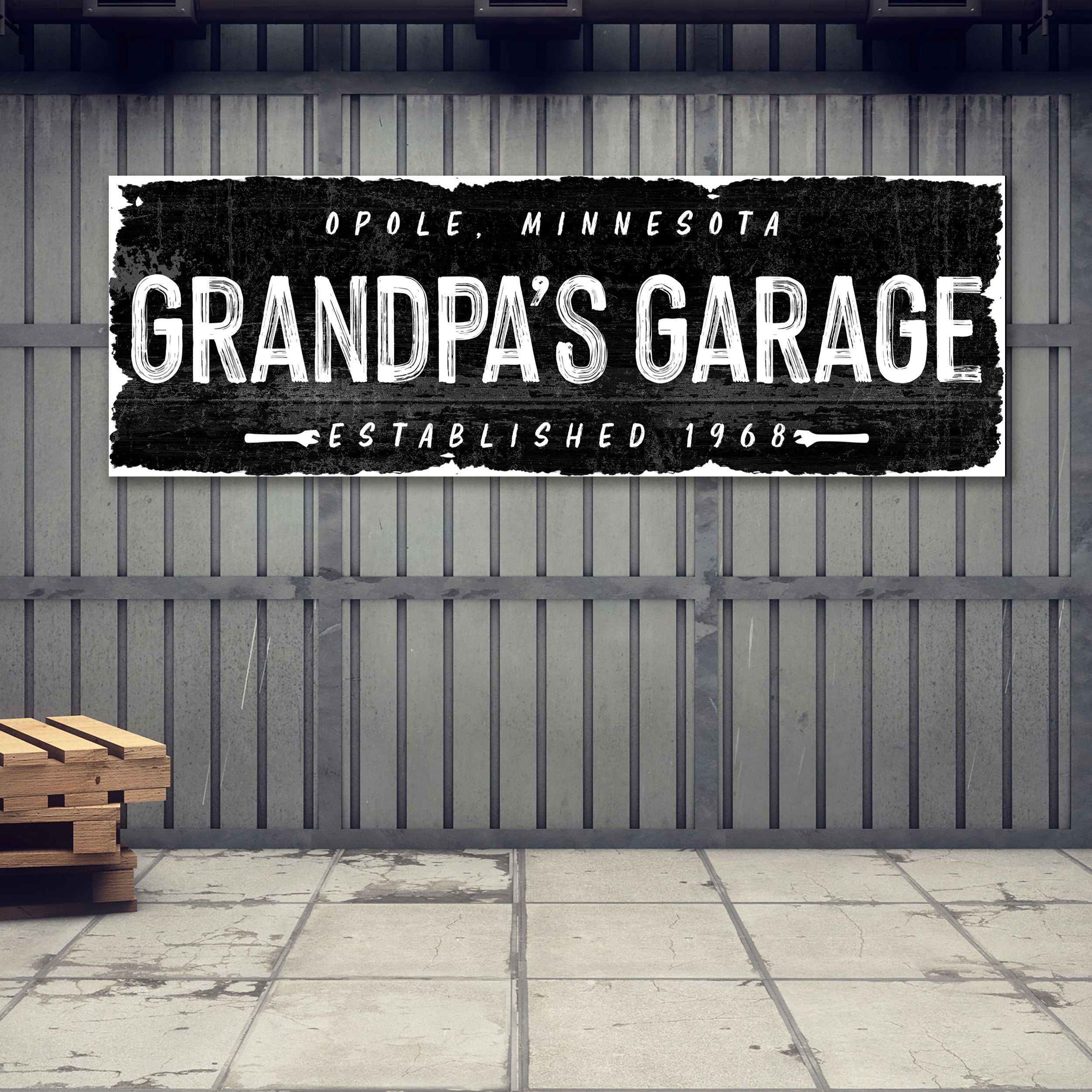 Grandpa Garage Sign II on sale at MyriadMart