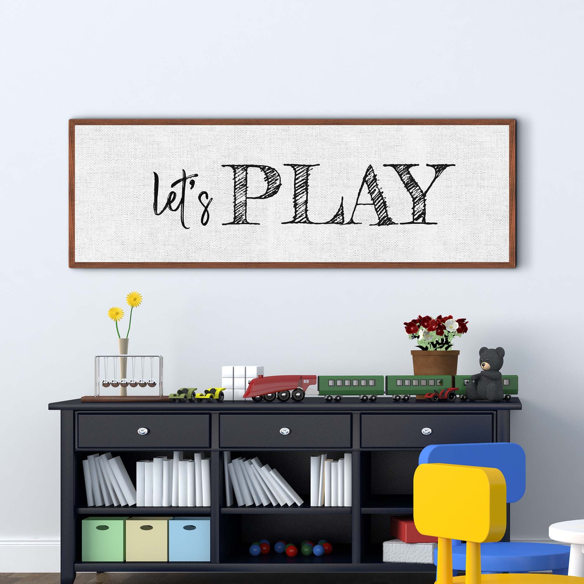 Let's Play Sign on sale at MyriadMart