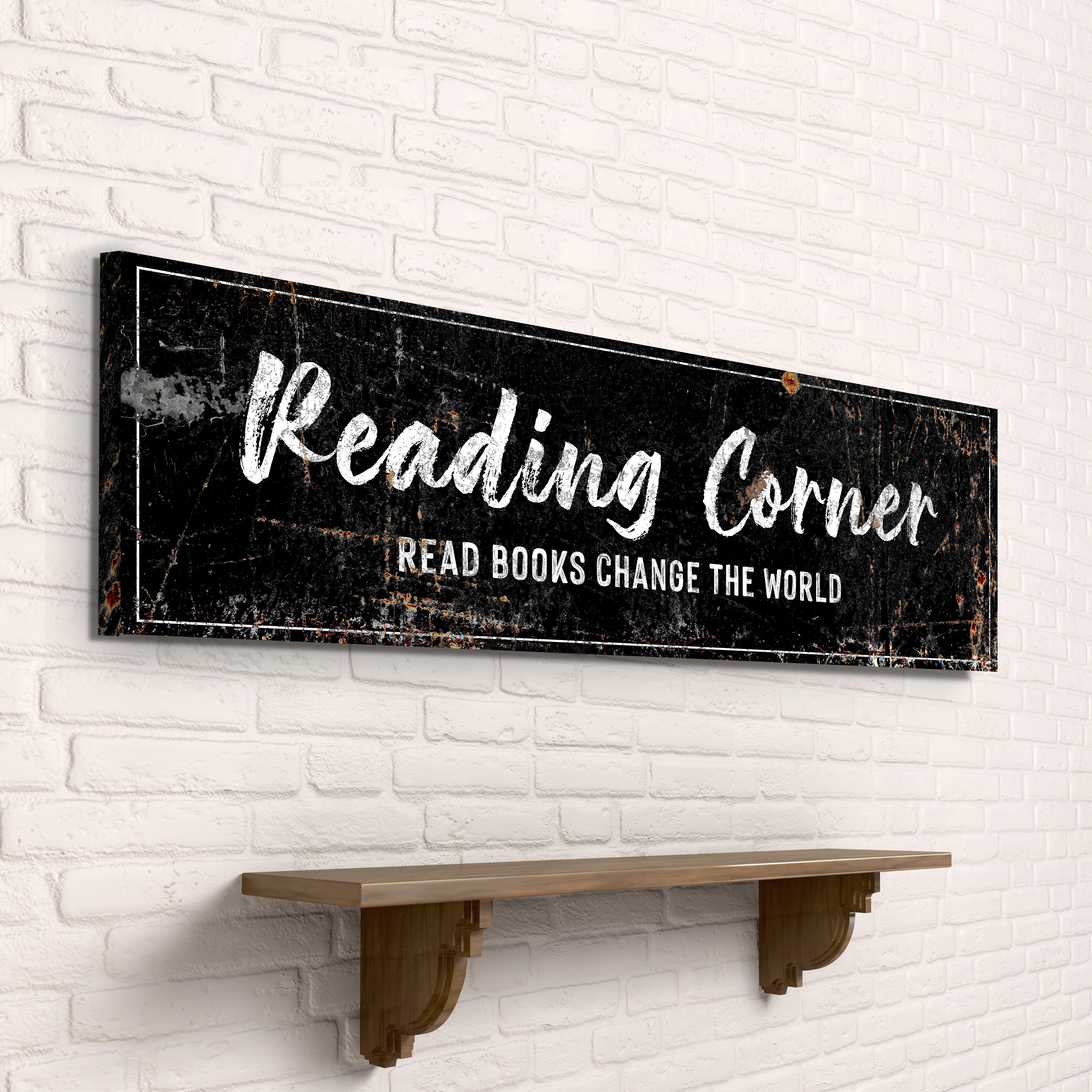 Reading Corner Sign on sale at MyriadMart