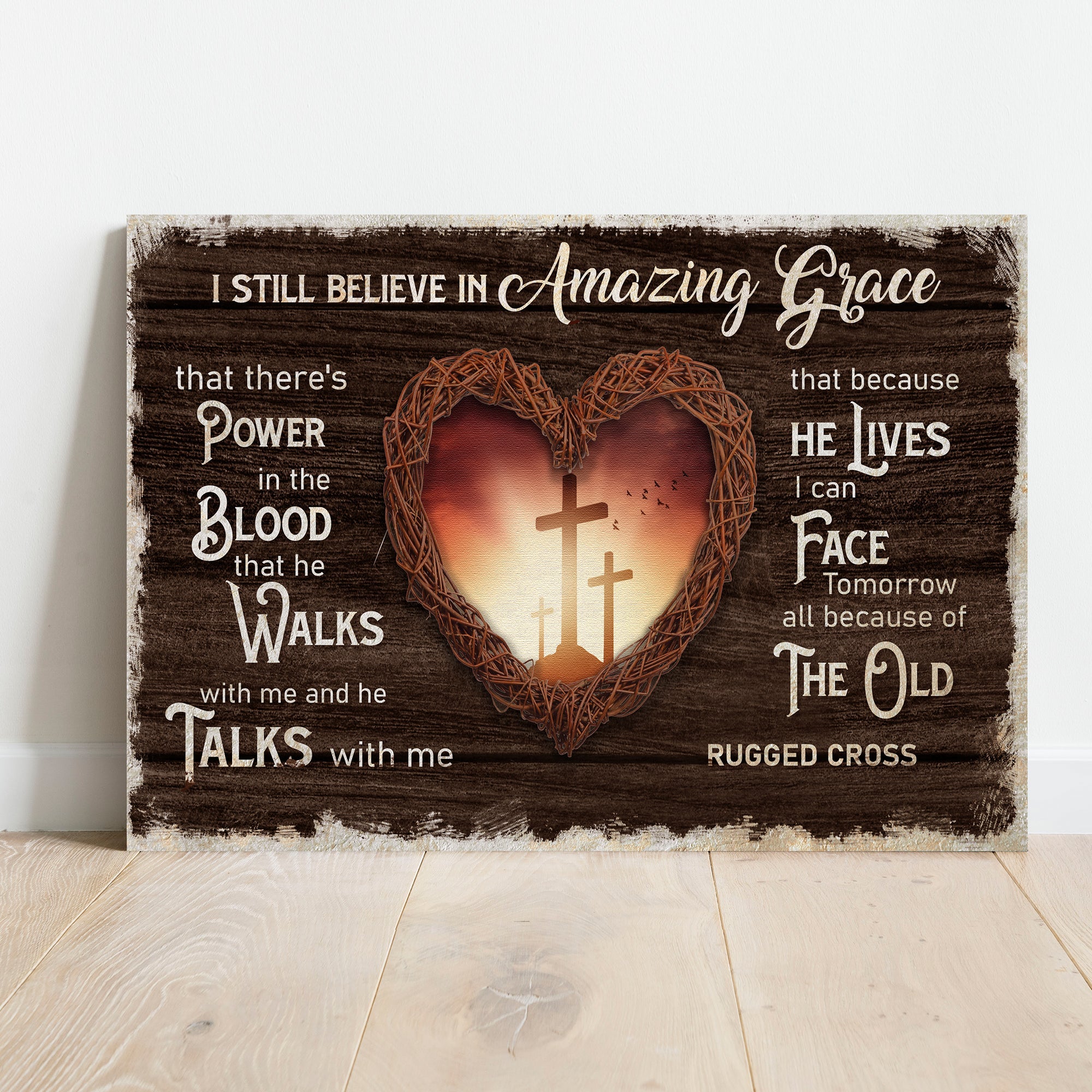 I Still Believe In Amazing Grace Sign V on sale at MyriadMart
