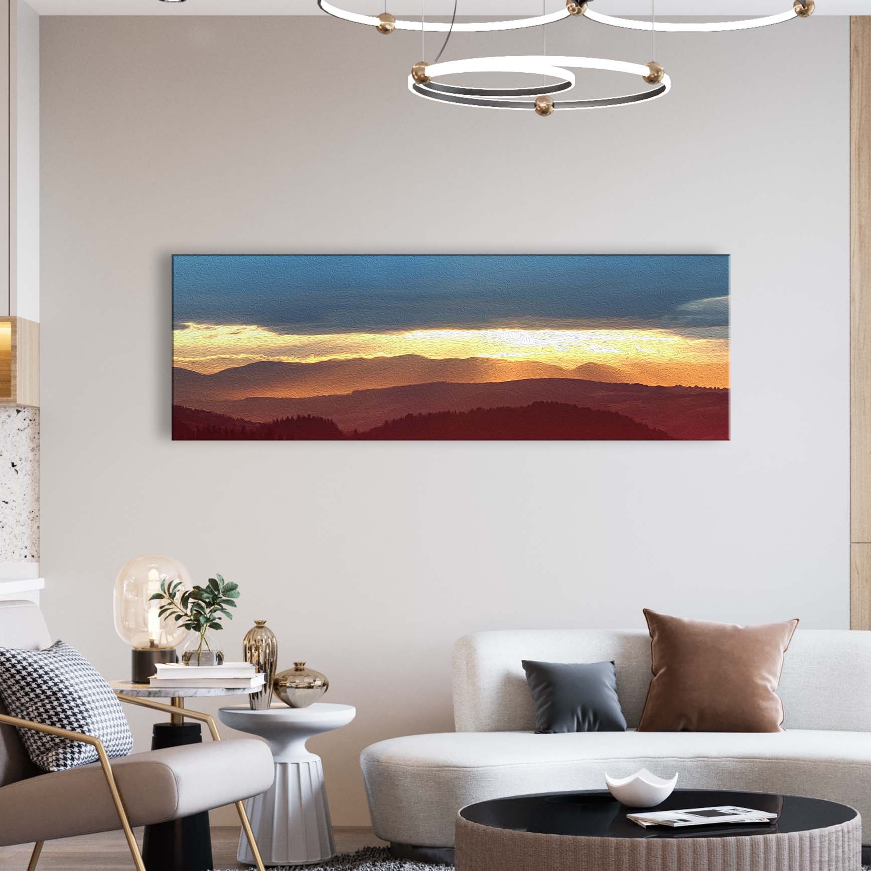 Dear Mountains Canvas Wall Art on sale at MyriadMart