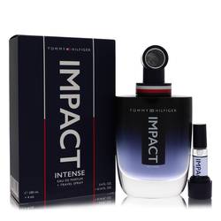 Tommy Hilfiger Impact Intense Eau De Parfum Spray + 0.14 Travel Spray By Tommy Hilfiger - MyriadMart