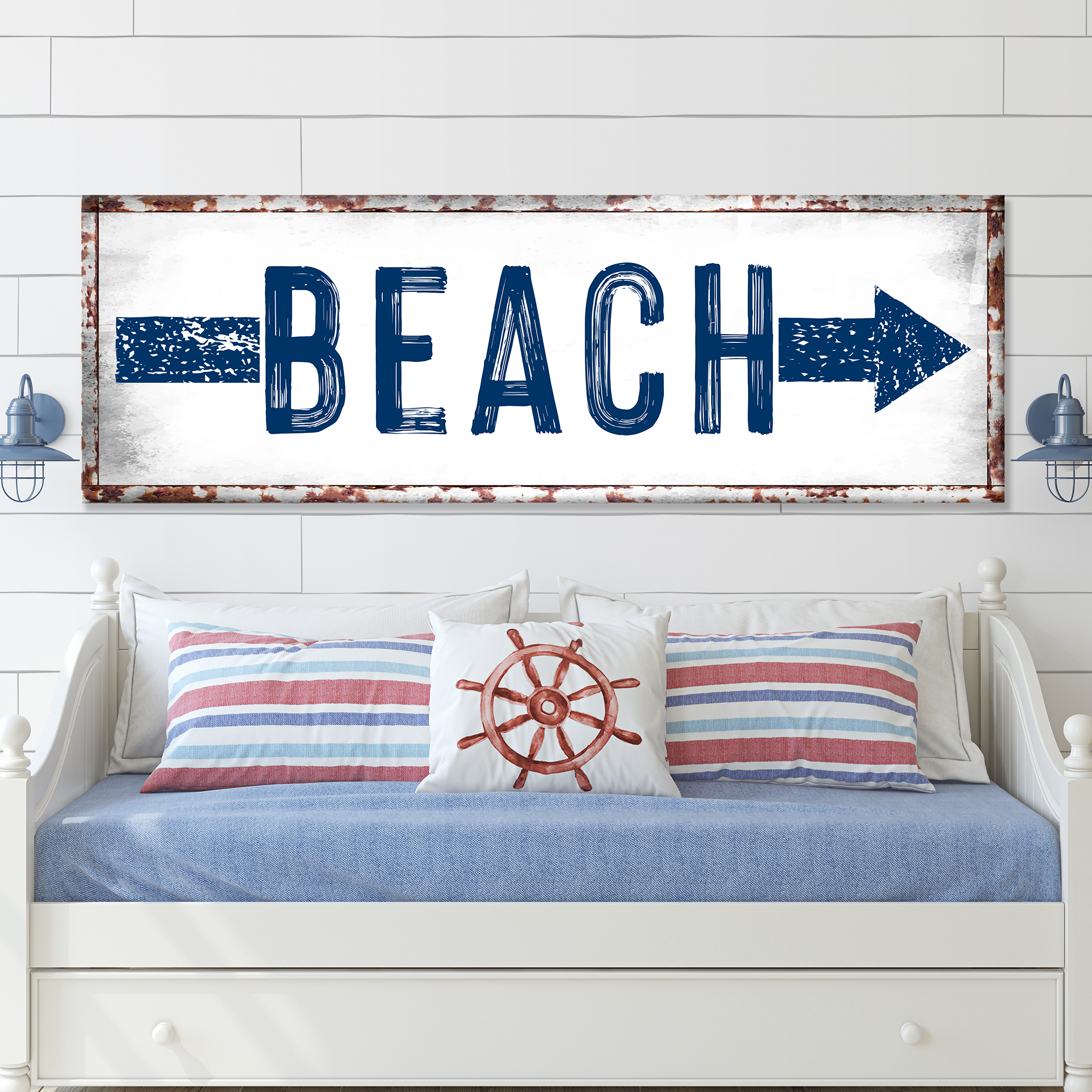 Beach Arrow Sign on sale at MyriadMart