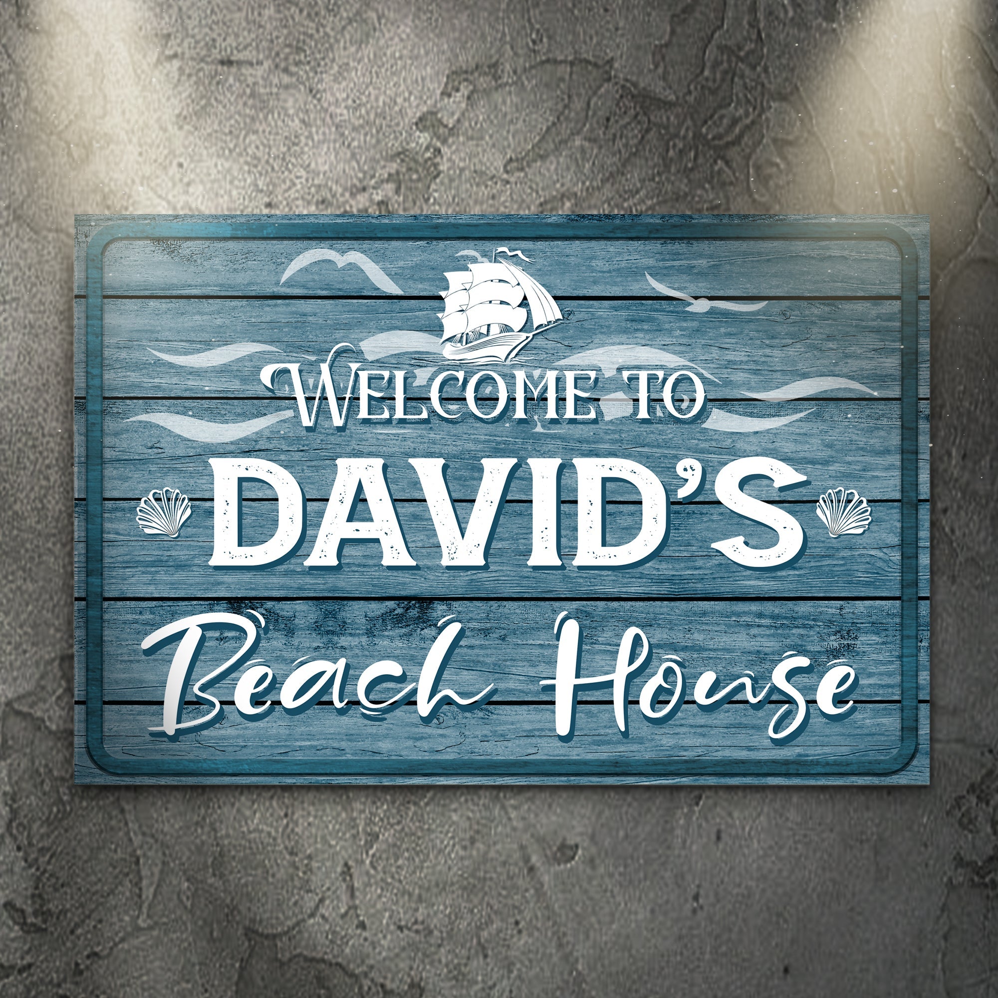 Beach House Welcome Sign on sale at MyriadMart