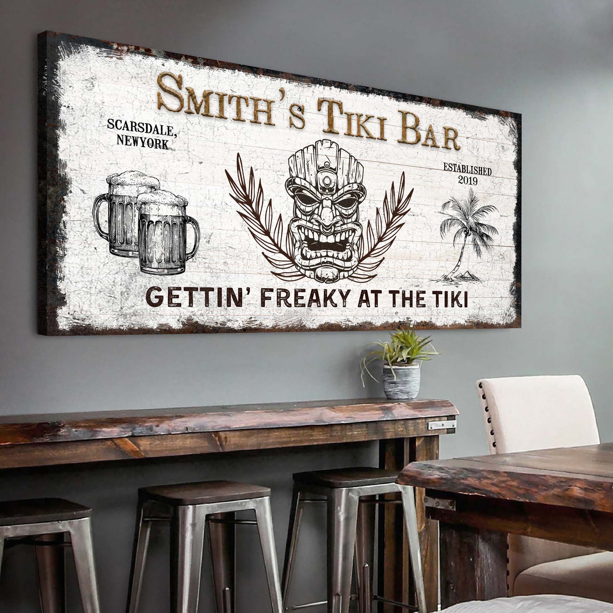 Tiki Bar Sign II on sale at MyriadMart
